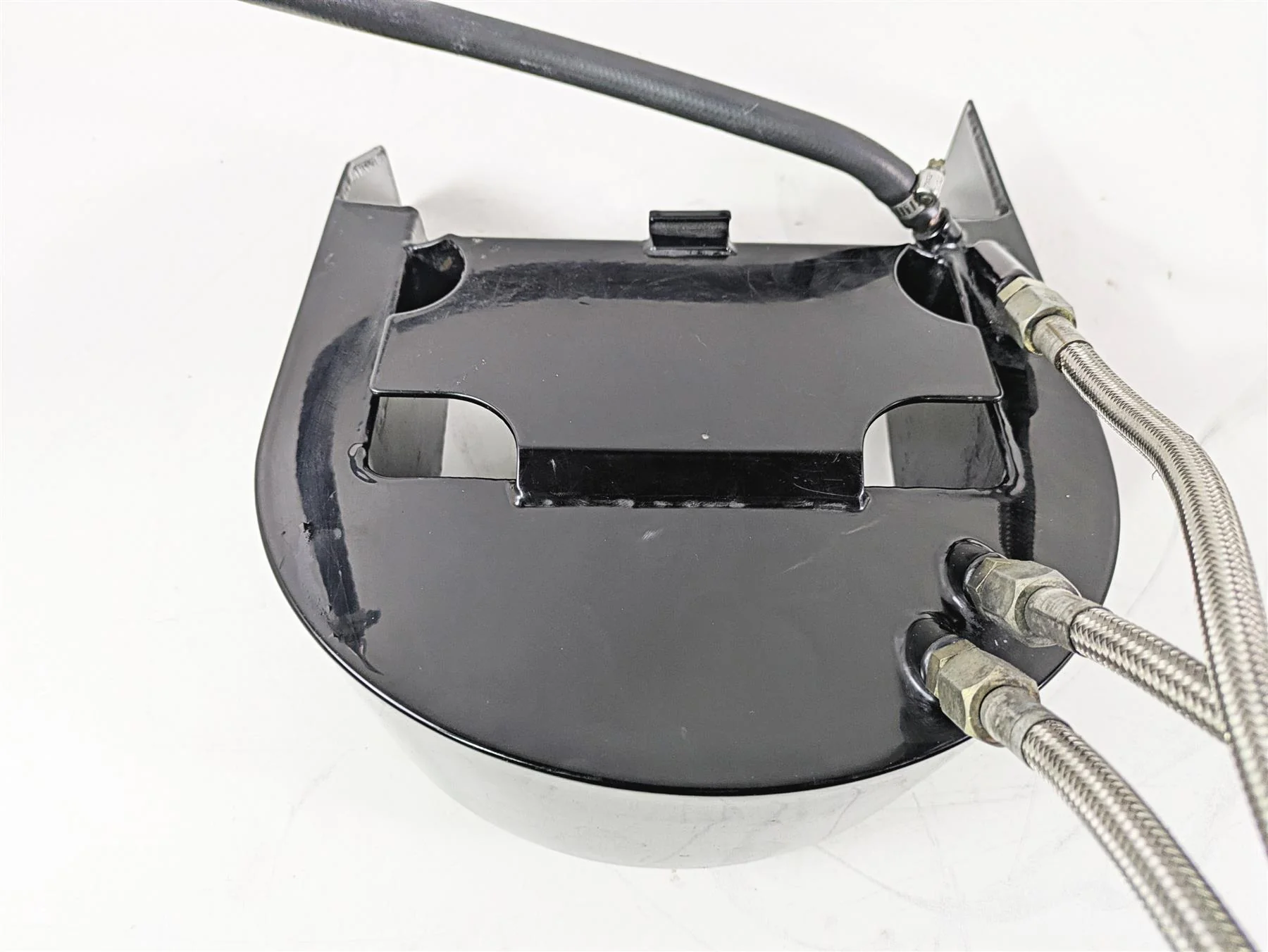 2002 Big Dog Pitbull Oil Tank Reservoir Dipstick Mid Frame Stretch Softail - Image 9
