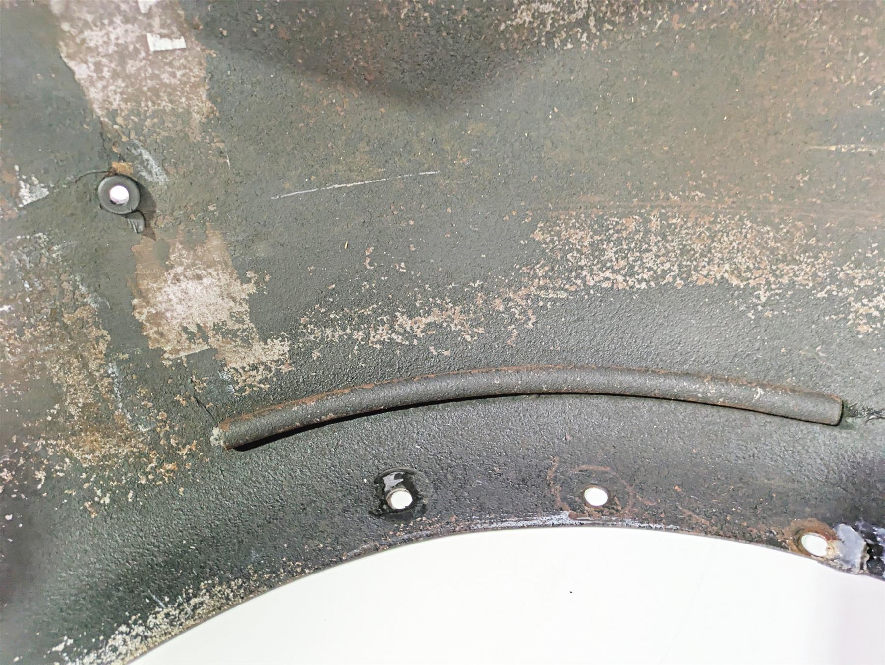 2002 Big Dog Pitbull Rear 11" Wide Fender Tire Hugger Metal 250 Tire - Image 12
