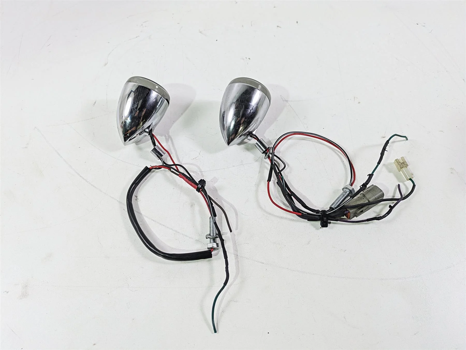 2002 Big Dog Pitbull Rear Blinker Turn Signal Set Led BDM130-00795 - Image 7