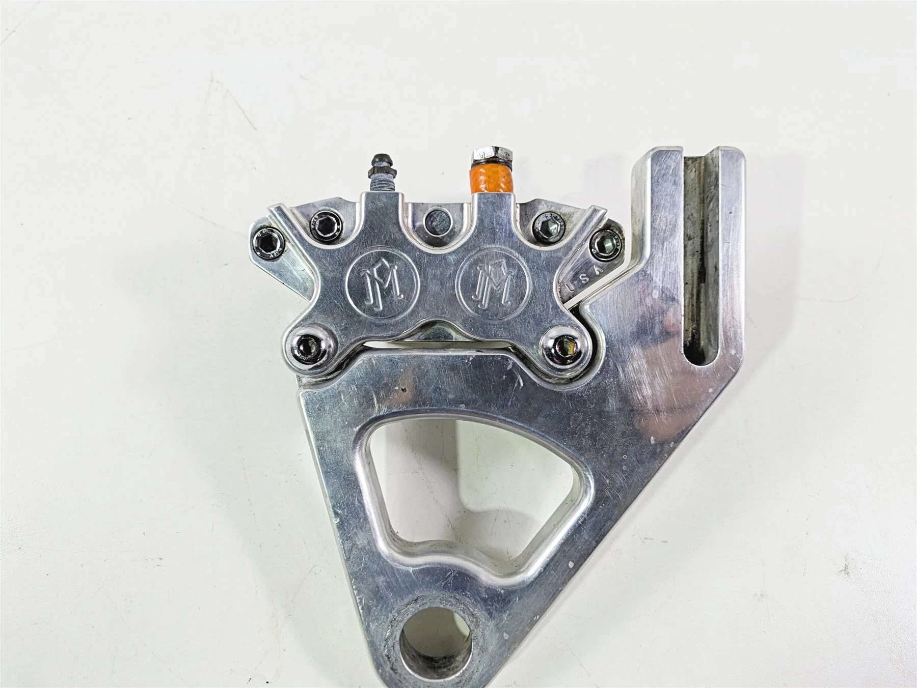 2002 Big Dog Pitbull Rear Brake Caliper PM Performance Machine 0052-2400 - Image 5