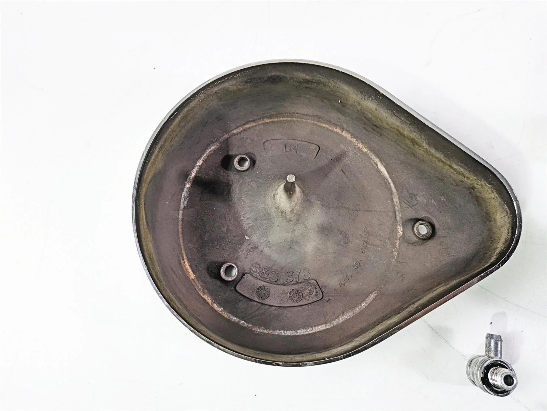 2002 Big Dog Pitbull S&S Super Stock Air Cleaner Filter Breather 336 378 5128071 - Image 9