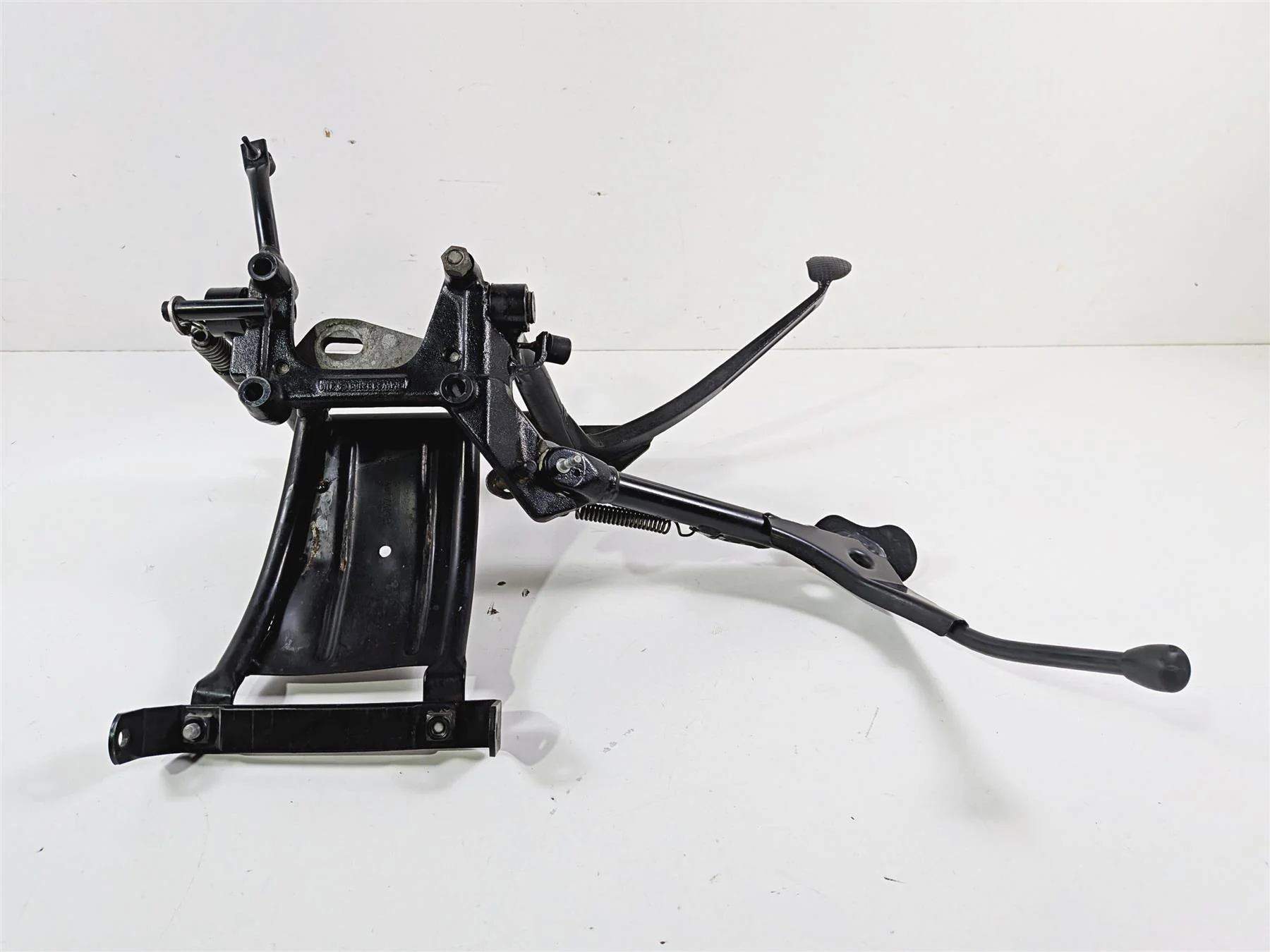 2002 BMW K1200LT 89V3 Center & Side Kickstand & Mount 46522332167 46537666943 - Image 5