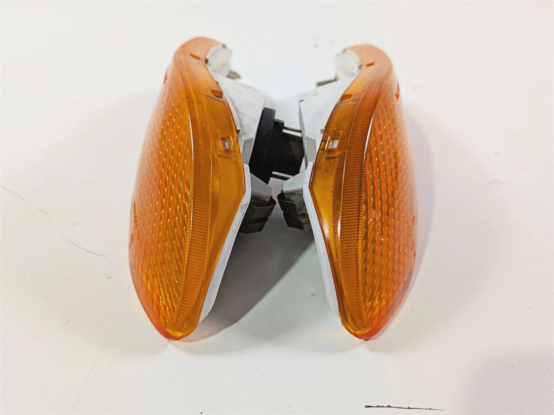 2002 BMW K1200LT 89V3 Front Blinker Cover Housing Set 63132305377 63132305378 - Image 8
