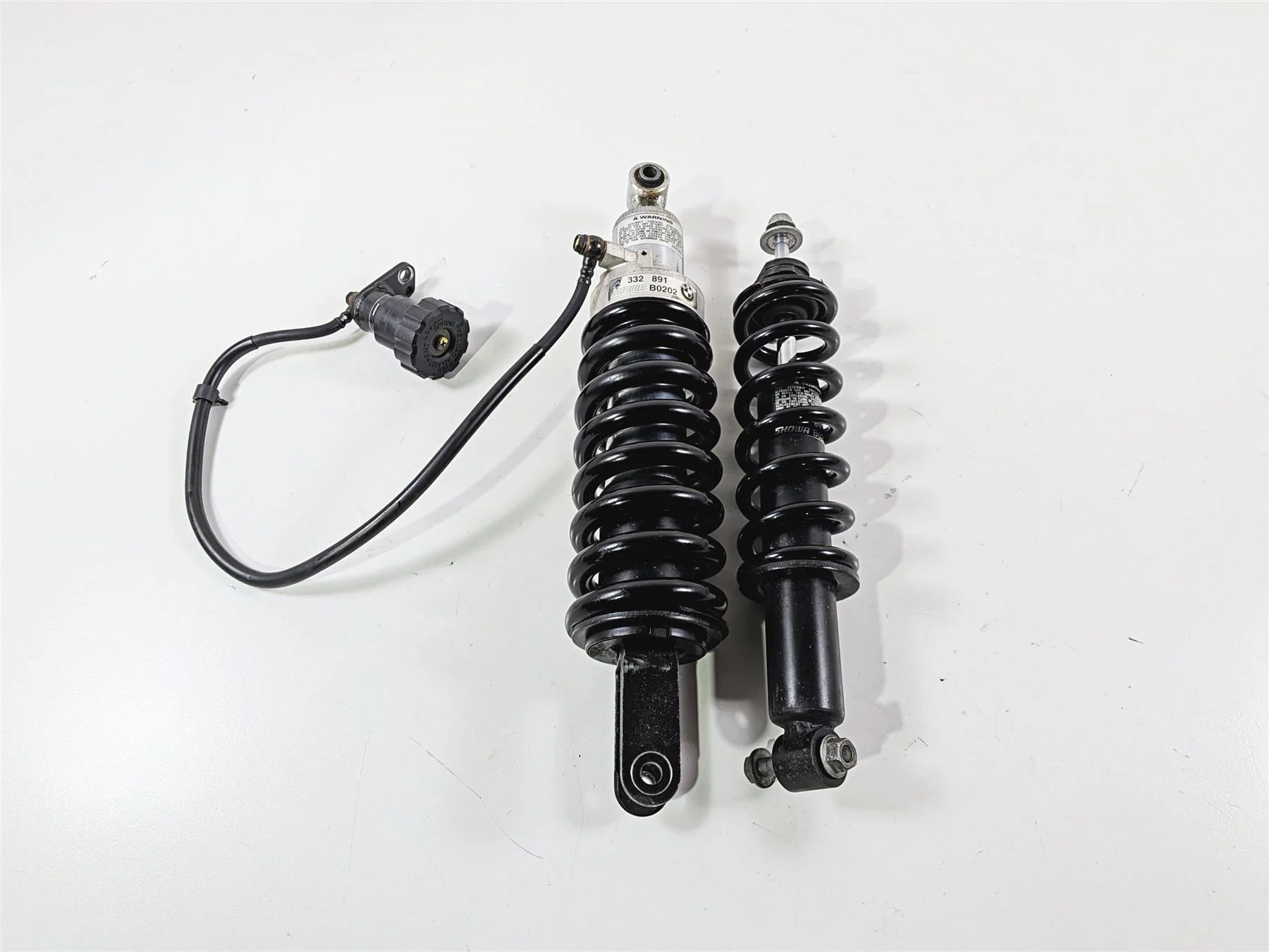 2002 BMW K1200LT 89V3 Front Rear Showa Shock Damper Set 31422332890 33532332891 - Image 6