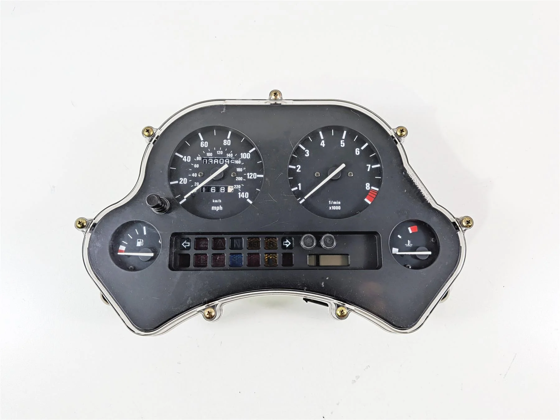 2002 BMW K1200LT 89V3 Full Gauges Speedometer Set 38K 7650316 62117660414
