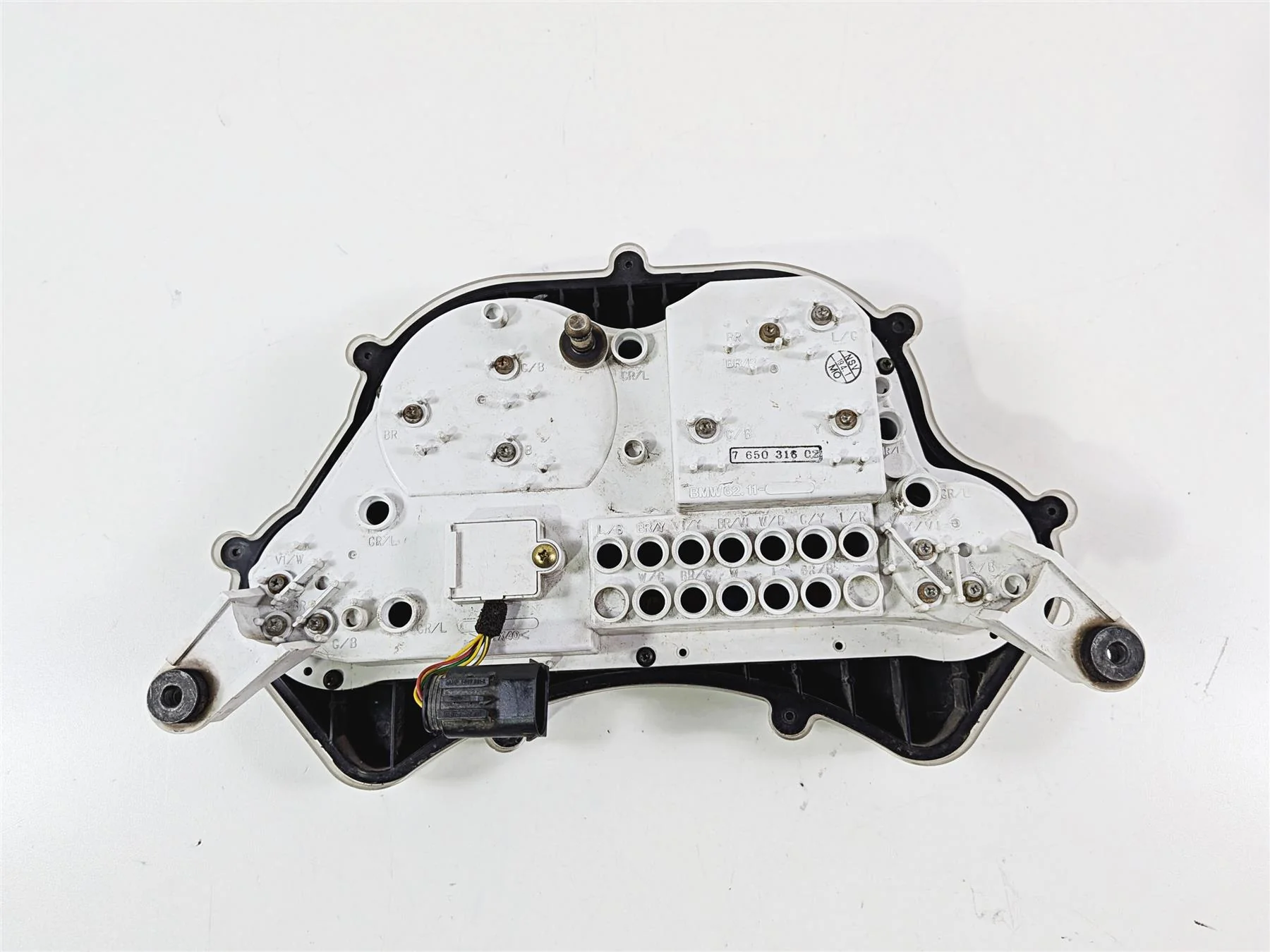 2002 BMW K1200LT 89V3 Full Gauges Speedometer Set 38K 7650316 62117660414 - Image 10
