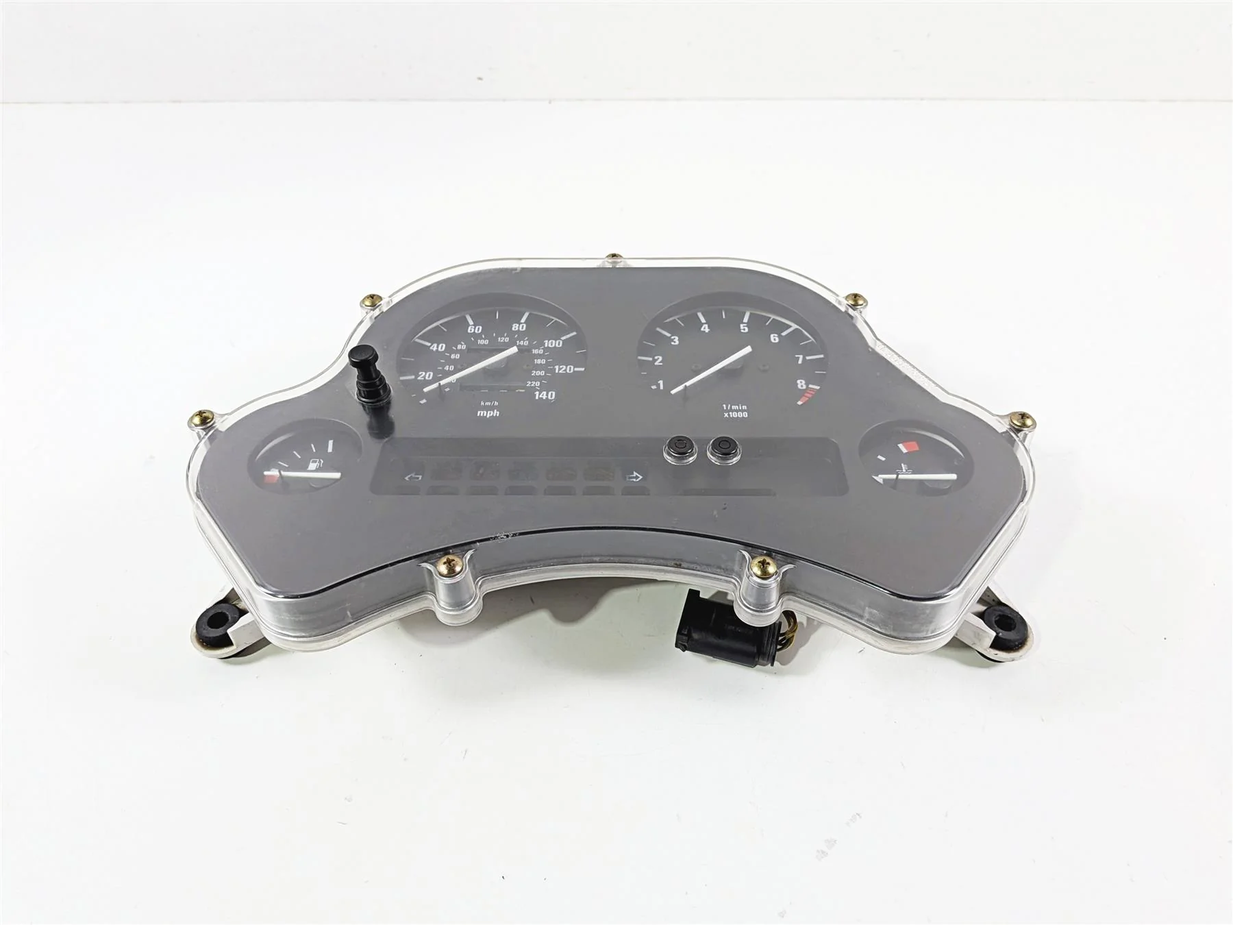 2002 BMW K1200LT 89V3 Full Gauges Speedometer Set 38K 7650316 62117660414 - Image 3
