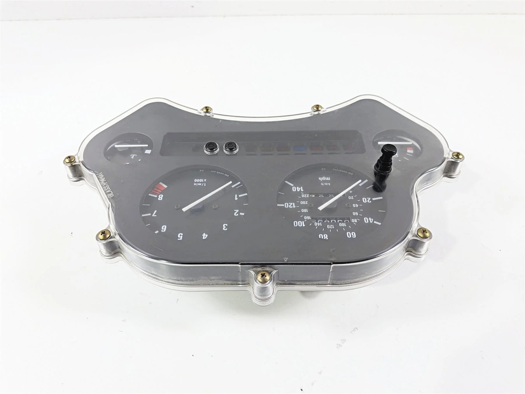 2002 BMW K1200LT 89V3 Full Gauges Speedometer Set 38K 7650316 62117660414 - Image 5