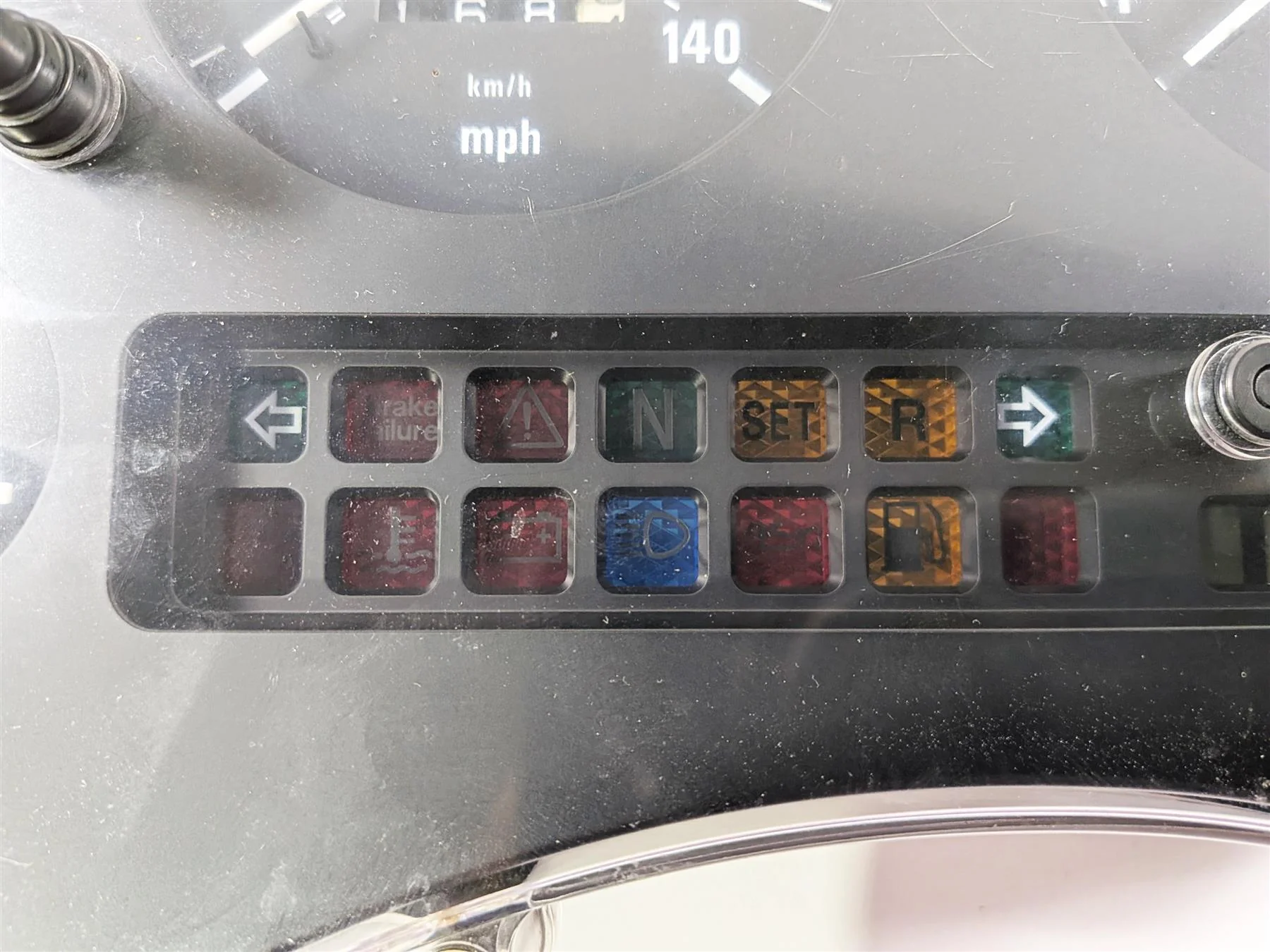 2002 BMW K1200LT 89V3 Full Gauges Speedometer Set 38K 7650316 62117660414 - Image 7