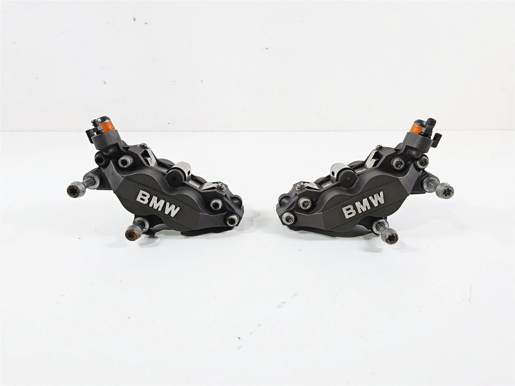 2002 BMW K1200LT 89V3 Integral ABS Front Brake Caliper Set Tokico 34117722525 - Image 3