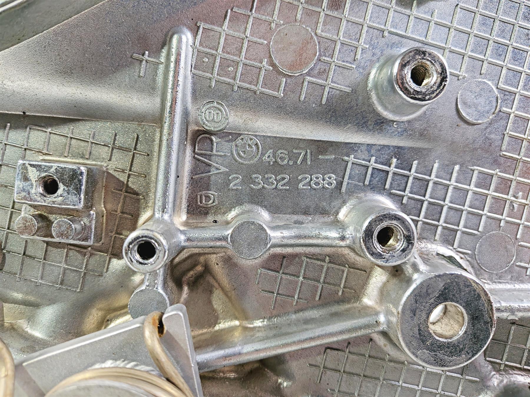 2002 BMW K1200LT 89V3 Right Chrome Footpeg Set & Brake Pedal 46717682134 - Image 6