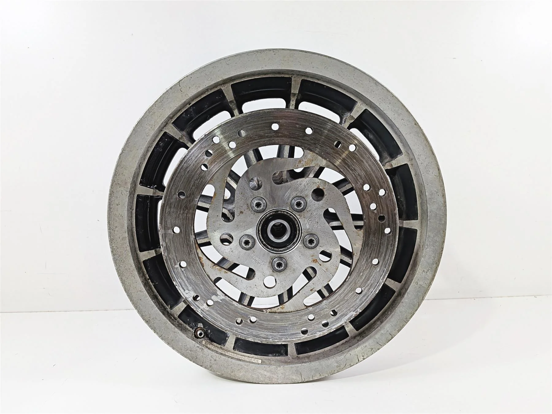 2002 Harley Davidson XLH883 Sportster 16x3 Rear Wheel Rim - Runout 40992-00A - Image 5