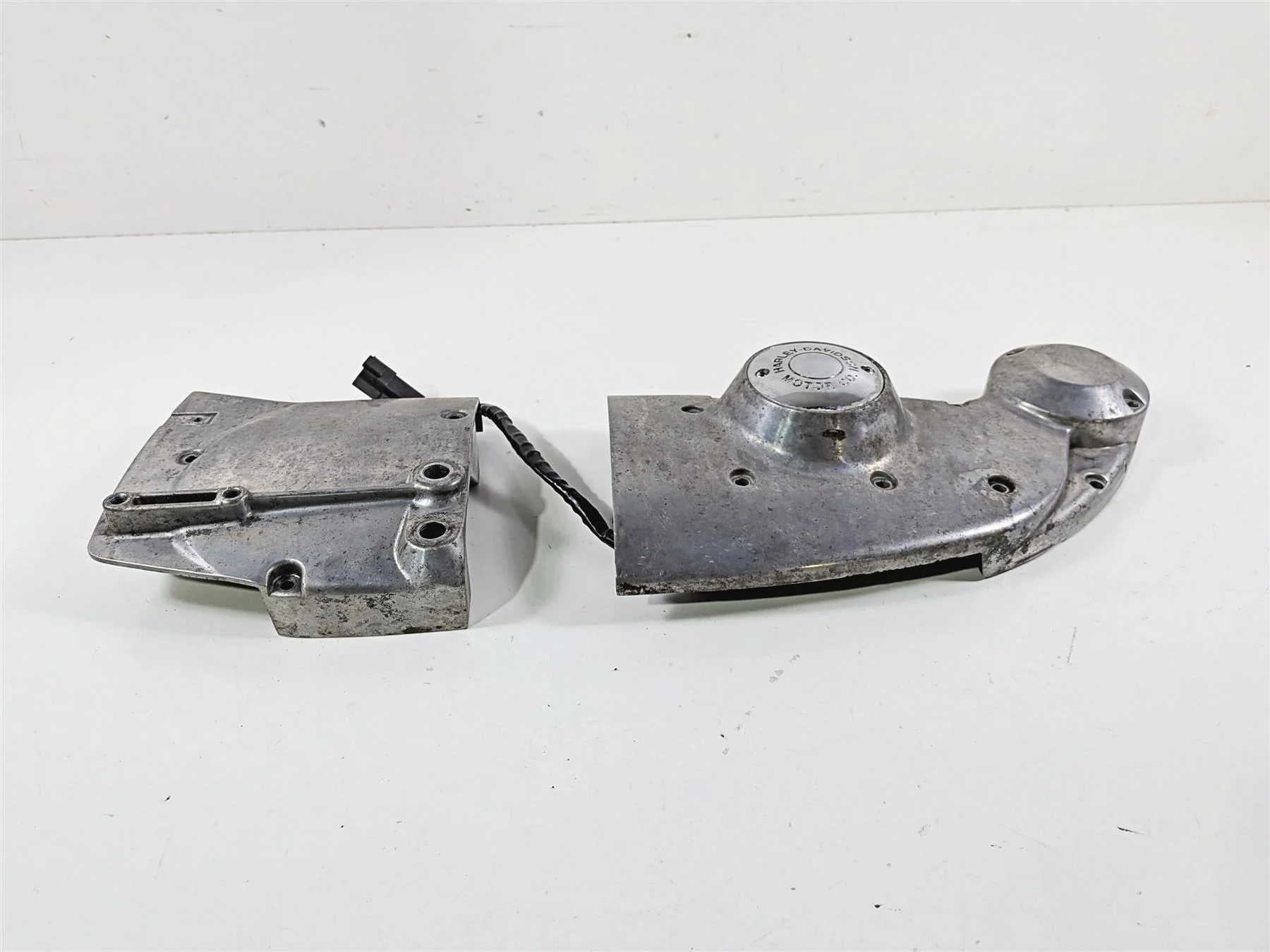 2002 Harley Davidson XLH883 Sportster Camshaft Cam Cover Set 25219-91C 25230-98A - Image 2
