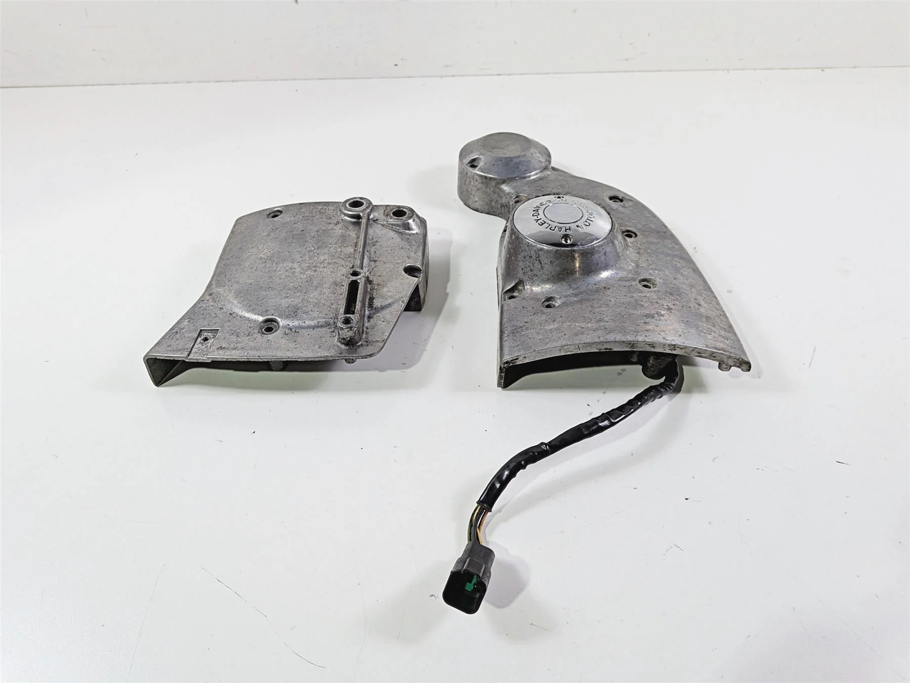 2002 Harley Davidson XLH883 Sportster Camshaft Cam Cover Set 25219-91C 25230-98A - Image 3
