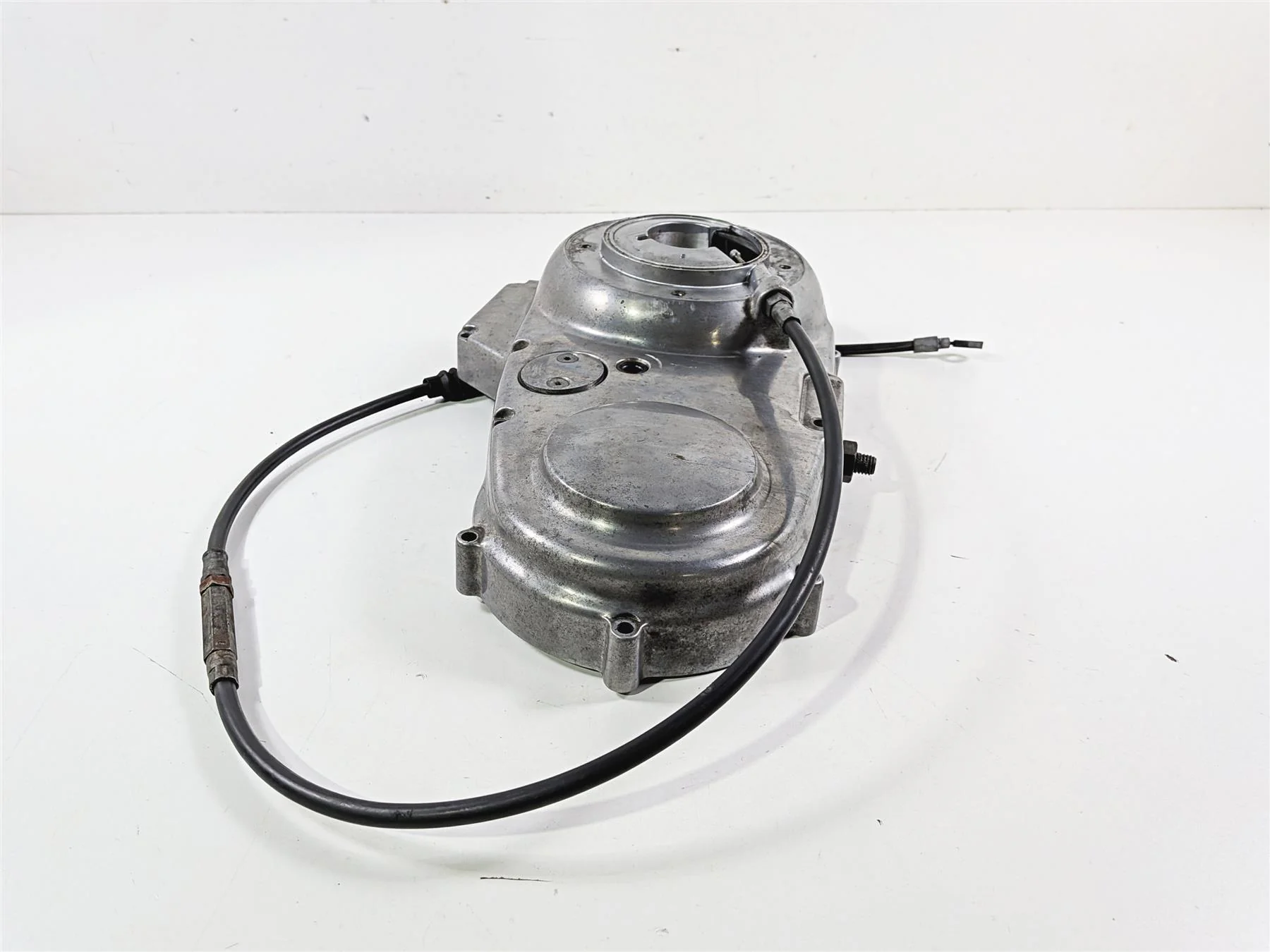2002 Harley Davidson XLH883 Sportster Clutch Cover + Cable 25430-94A 34951-95 - Image 3