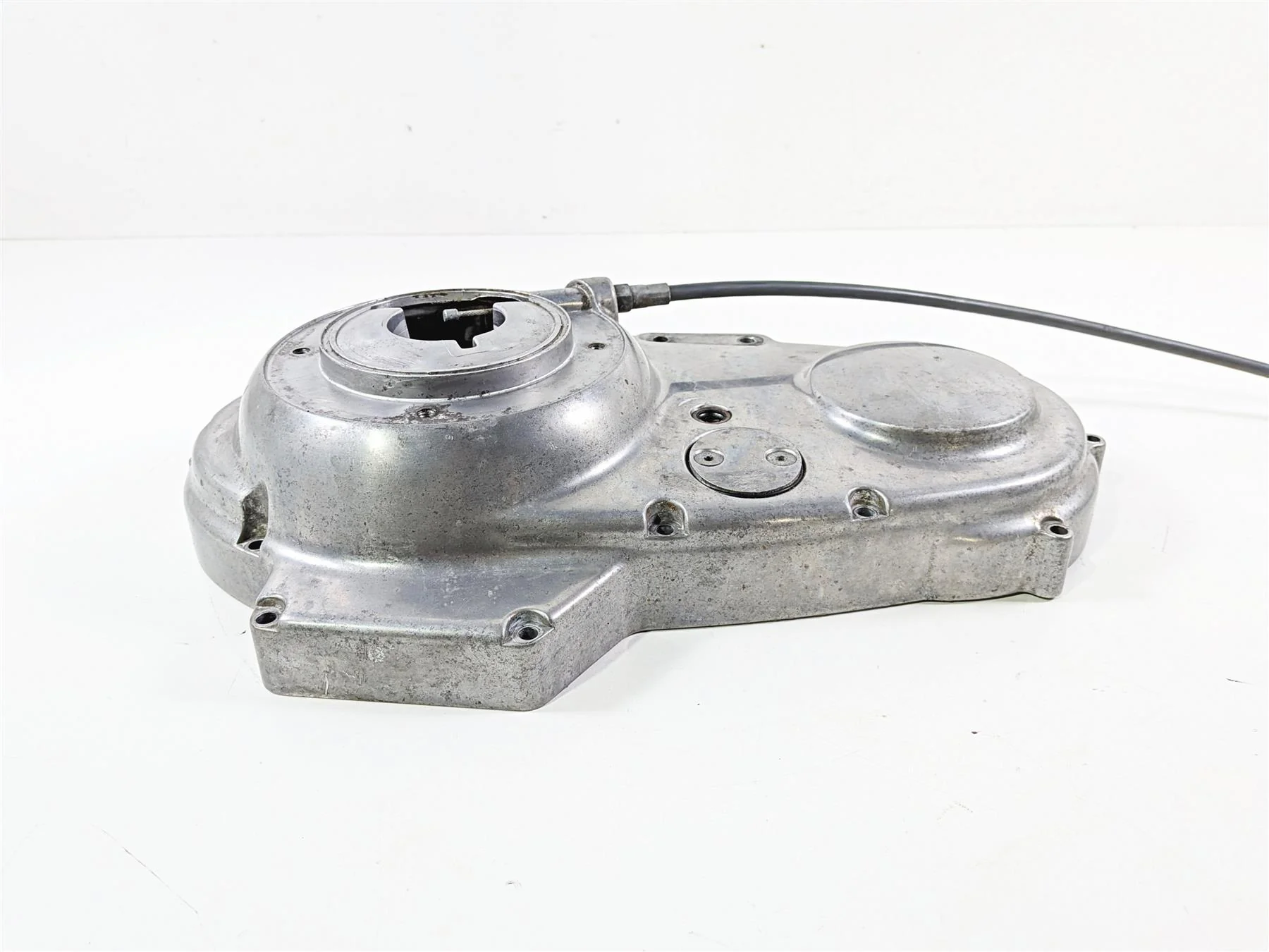 2002 Harley Davidson XLH883 Sportster Clutch Cover + Cable 25430-94A 34951-95 - Image 4