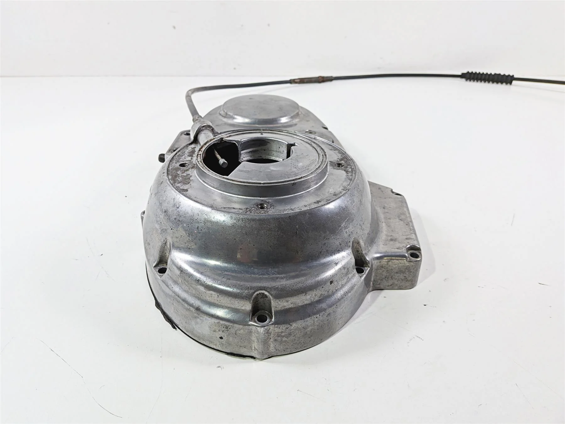 2002 Harley Davidson XLH883 Sportster Clutch Cover + Cable 25430-94A 34951-95 - Image 5