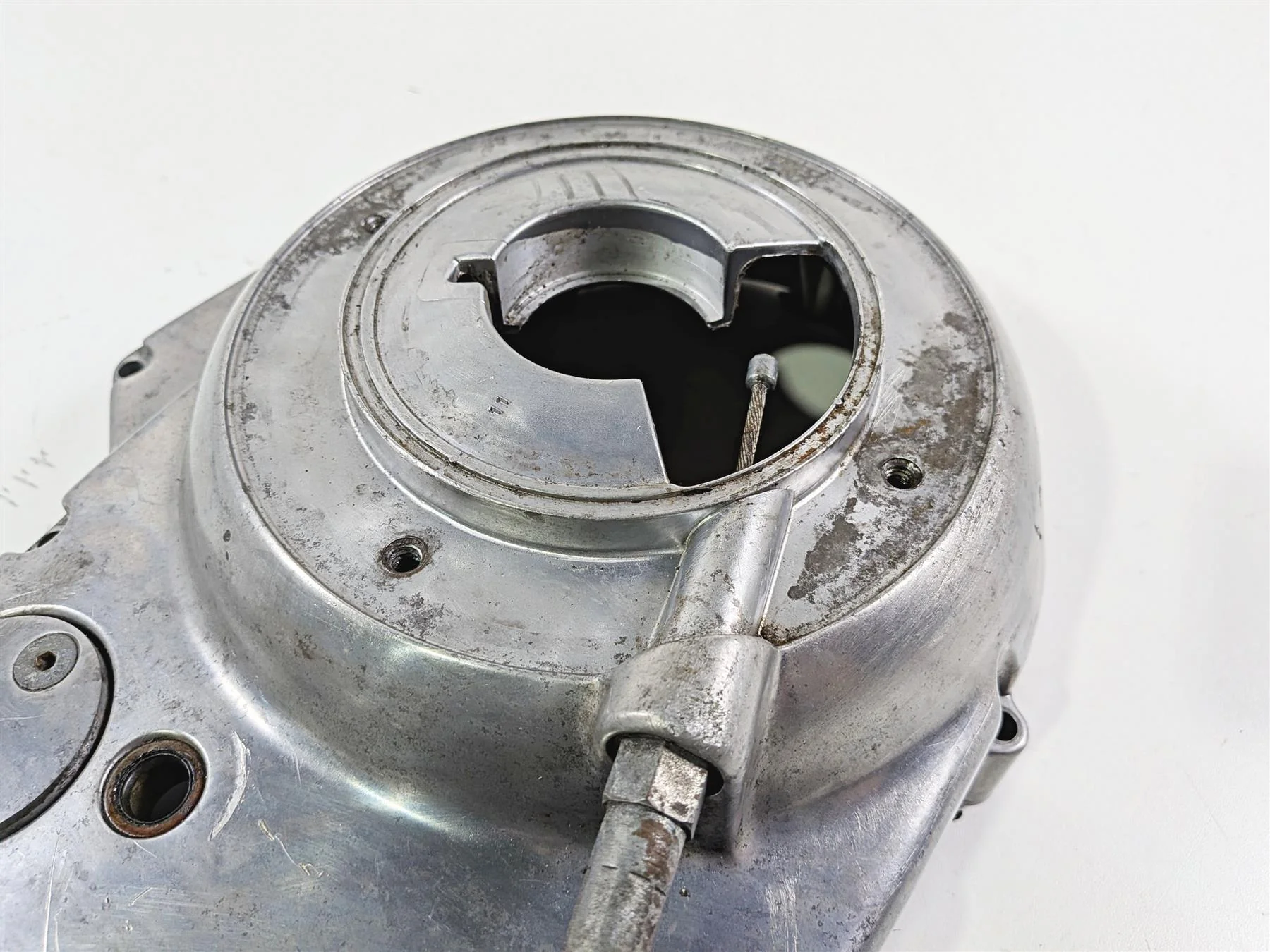 2002 Harley Davidson XLH883 Sportster Clutch Cover + Cable 25430-94A 34951-95 - Image 9