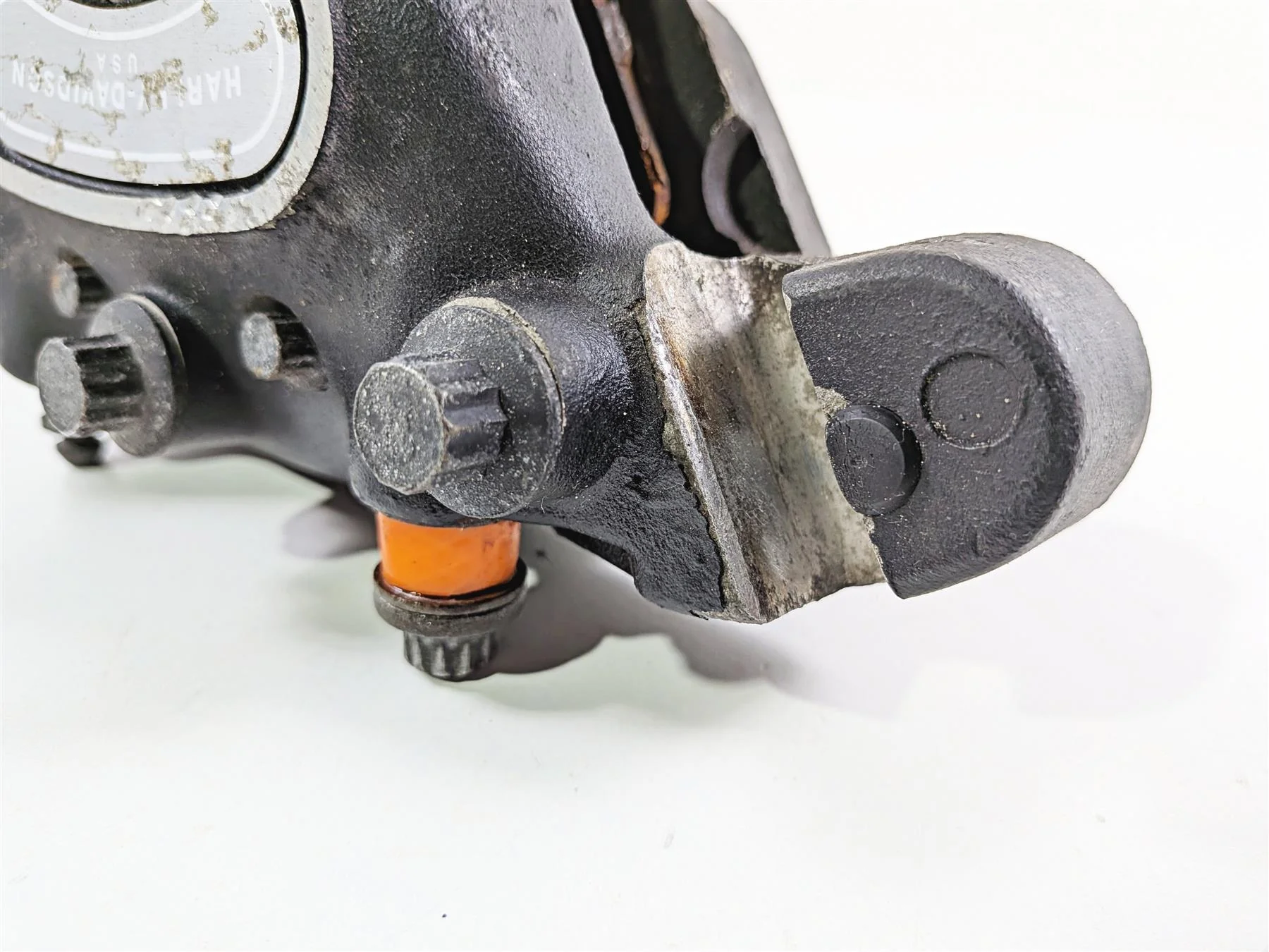 2002 Harley Davidson XLH883 Sportster Rear Brake Caliper- Read 40925-00A - Image 9