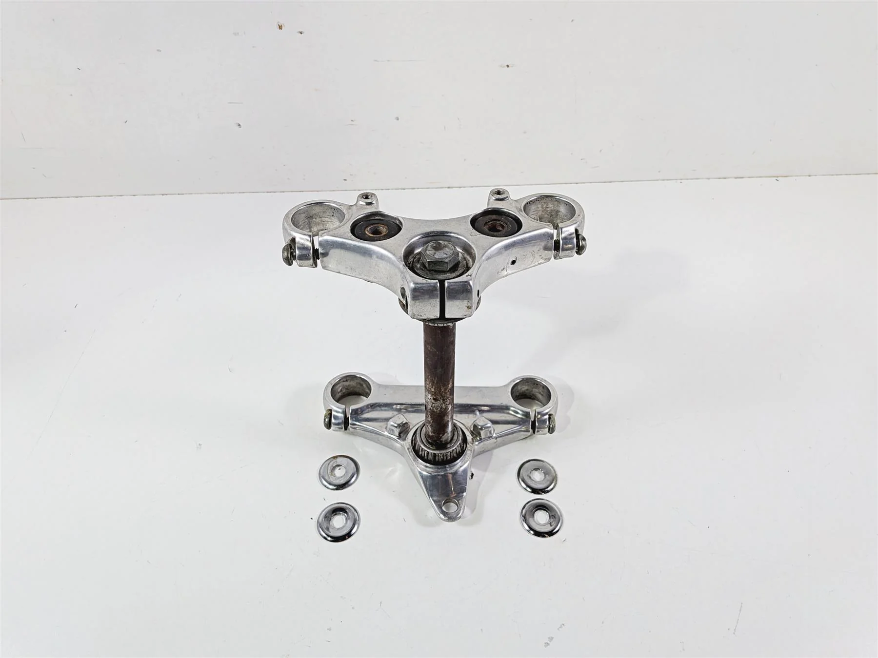 2002 Harley Davidson XLH883 Sportster Upper Lower Triple Tree Set 45563-87