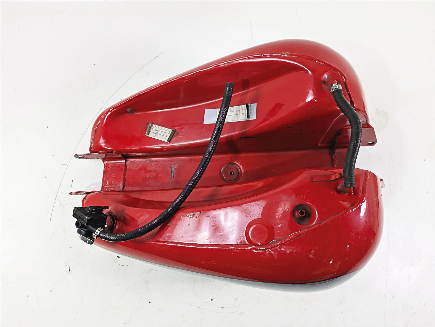 2002 Harley Dyna FXDL Low Rider Fuel Gas Petrol Tank & Petcock - Read 61054-96 - Image 10