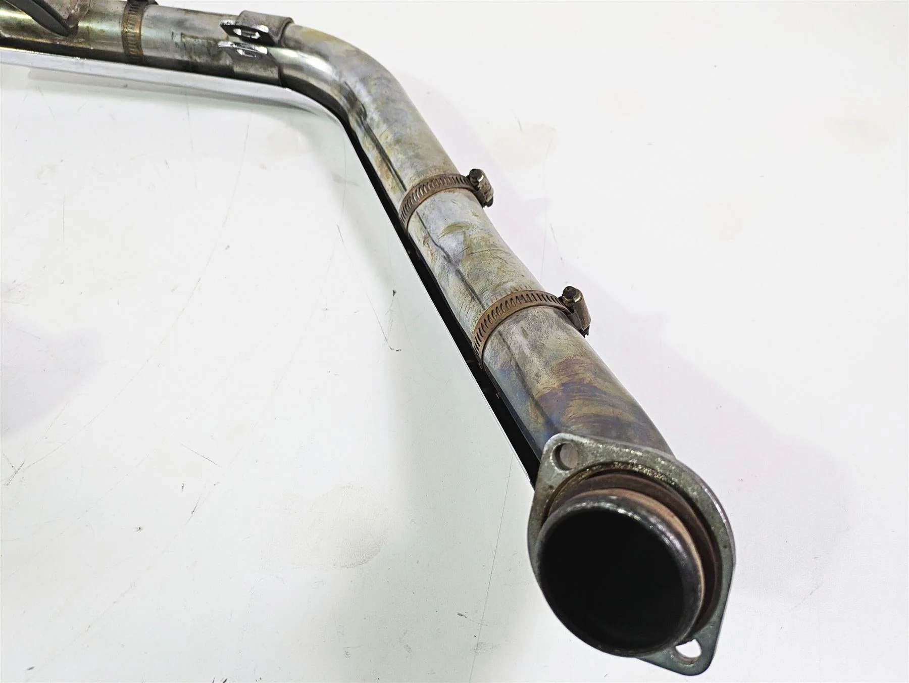 2002 Harley Dyna FXDL Low Rider Oem Exhaust Pipe Header Set 65668-98 65669-98 - Image 12