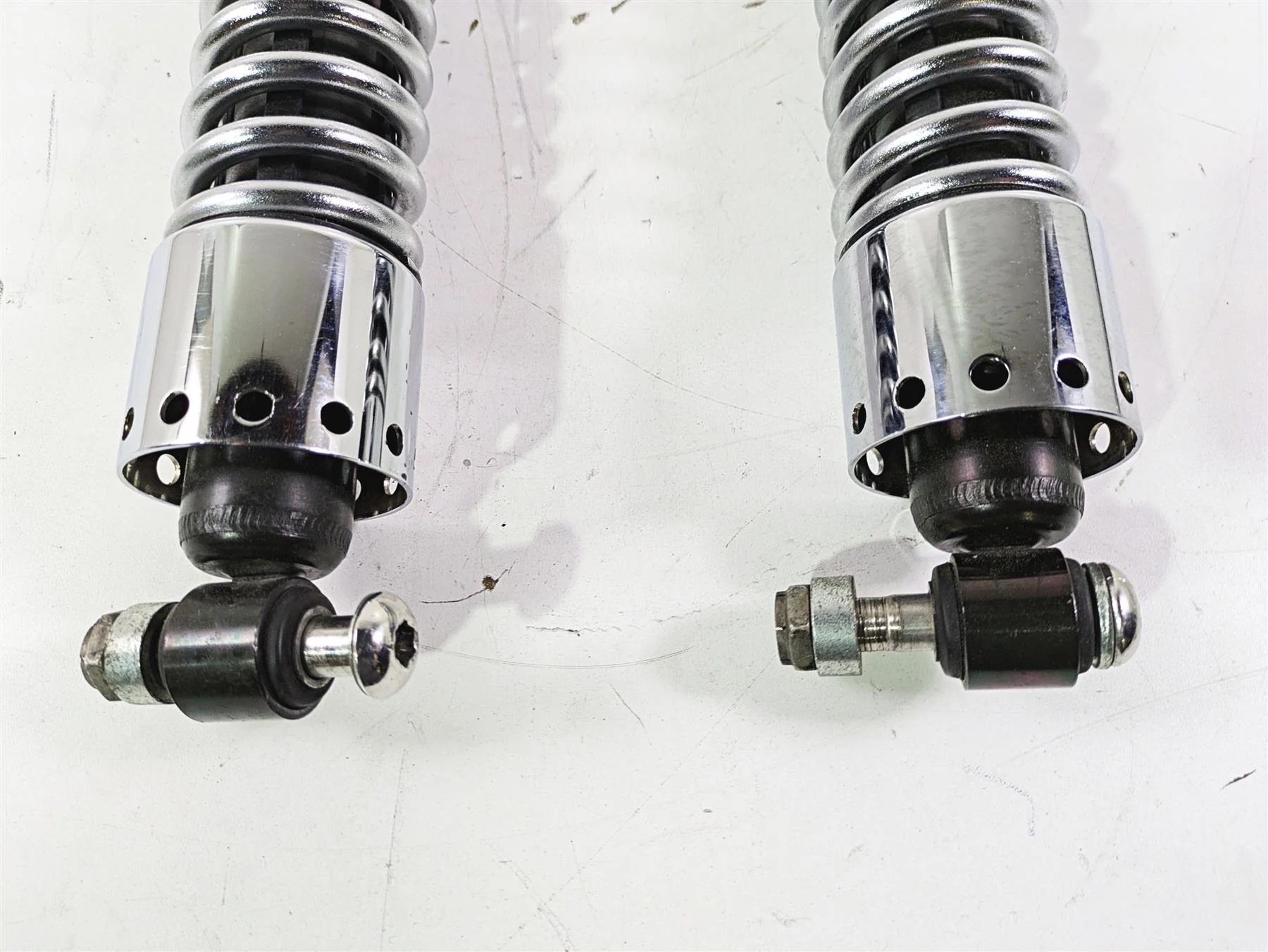 2002 Harley Dyna FXDL Low Rider Rear Damper Shocks Set 12" 54615-01 - Image 6