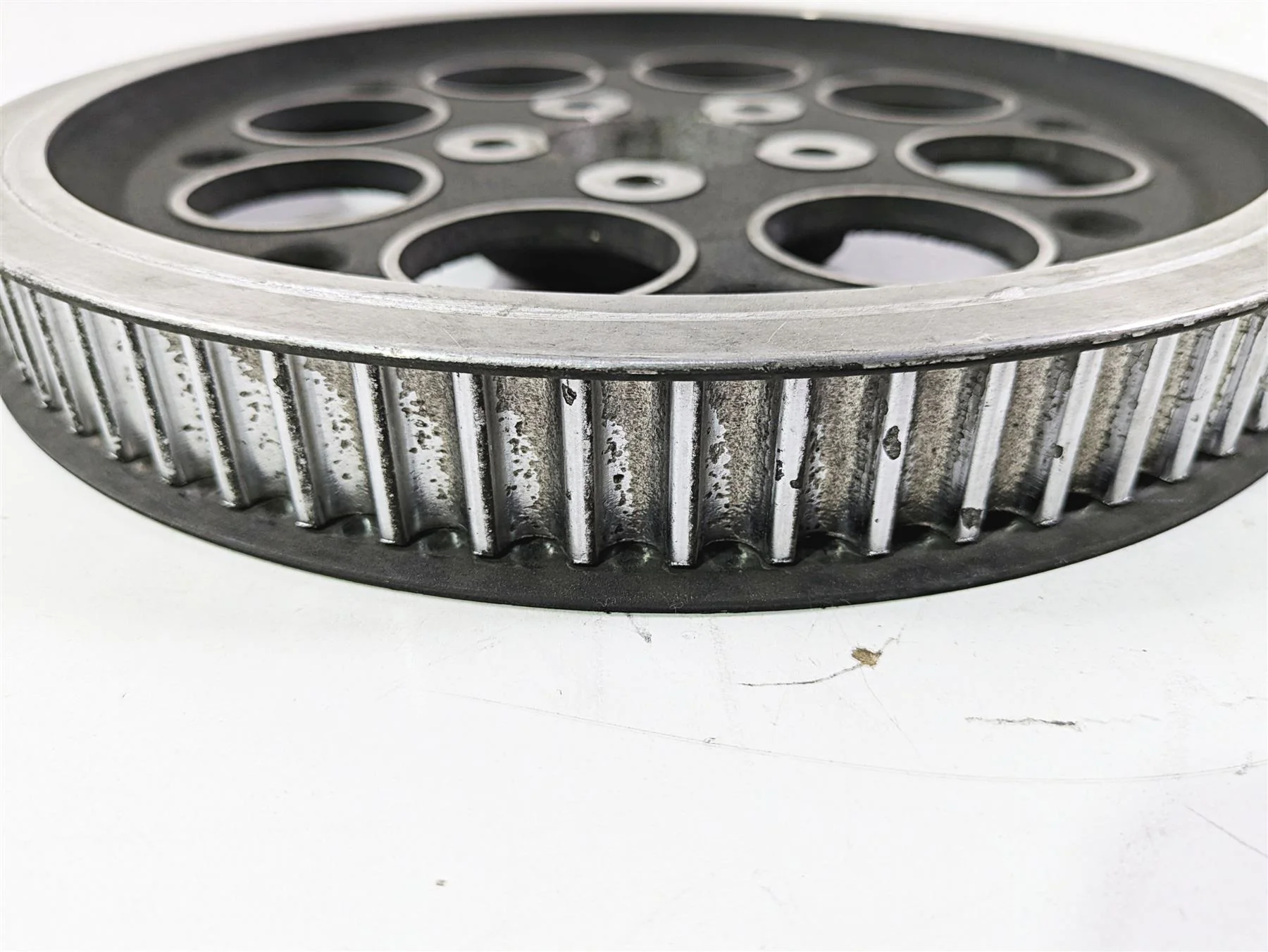 2002 Harley Dyna FXDL Low Rider Rear Drive Belt Pulley Sprocket 70T 40117-00 - Image 8