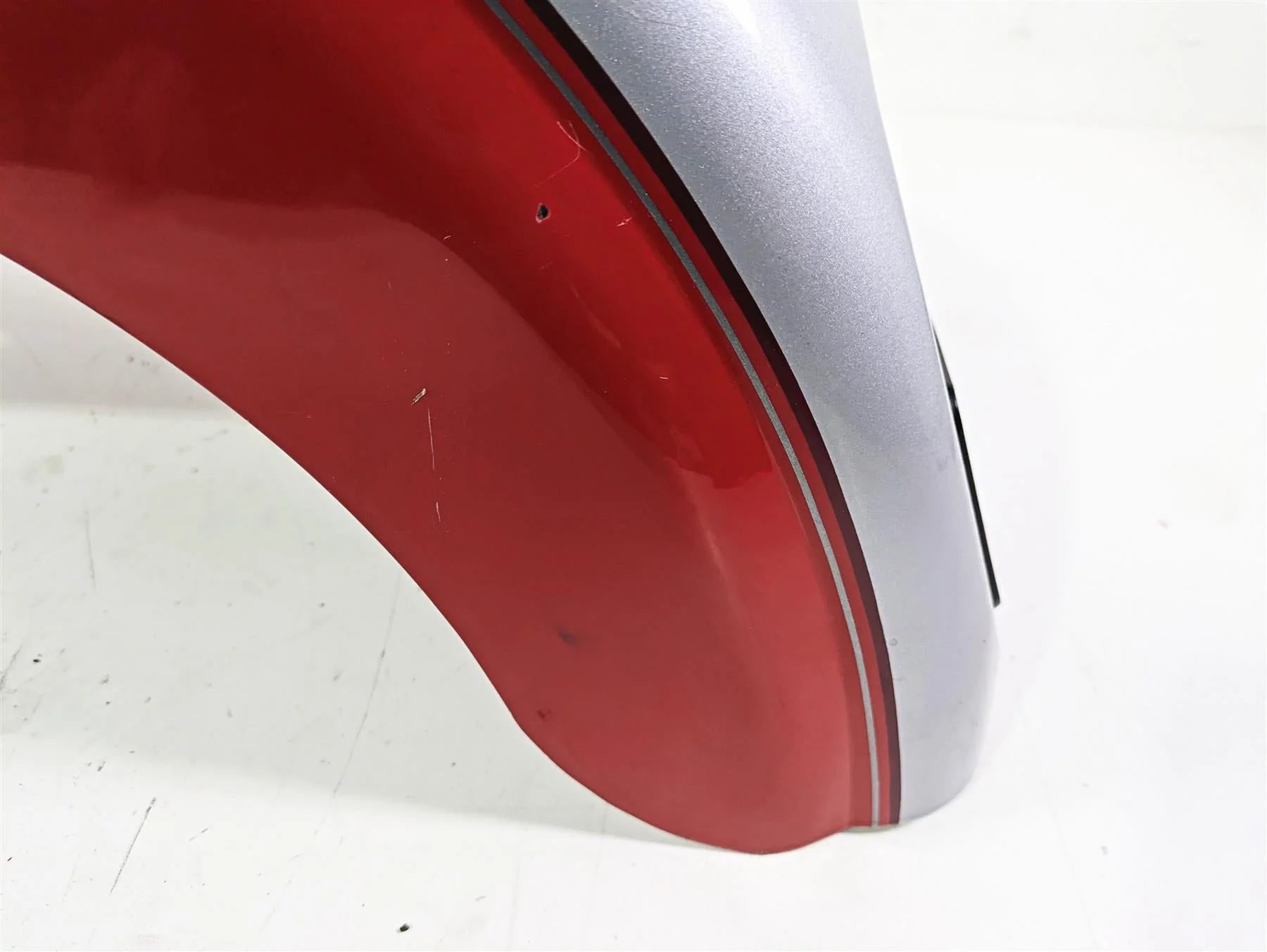 2002 Harley Dyna FXDL Low Rider Rear Fender  - Real Red Diamond Ice 59634-02 - Image 11