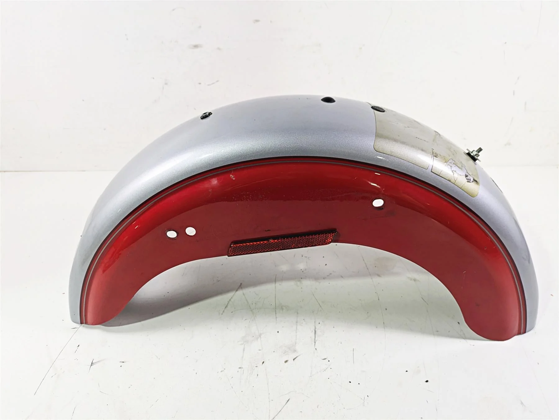 2002 Harley Dyna FXDL Low Rider Rear Fender  - Real Red Diamond Ice 59634-02 - Image 2