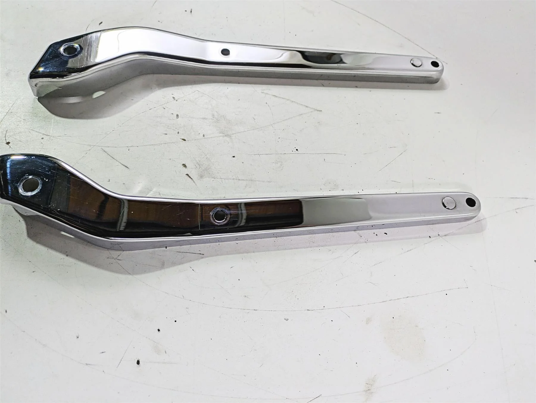 2002 Harley Dyna FXDL Low Rider Rear Fender Struts Braces 59138-96 59171-96 - Image 3