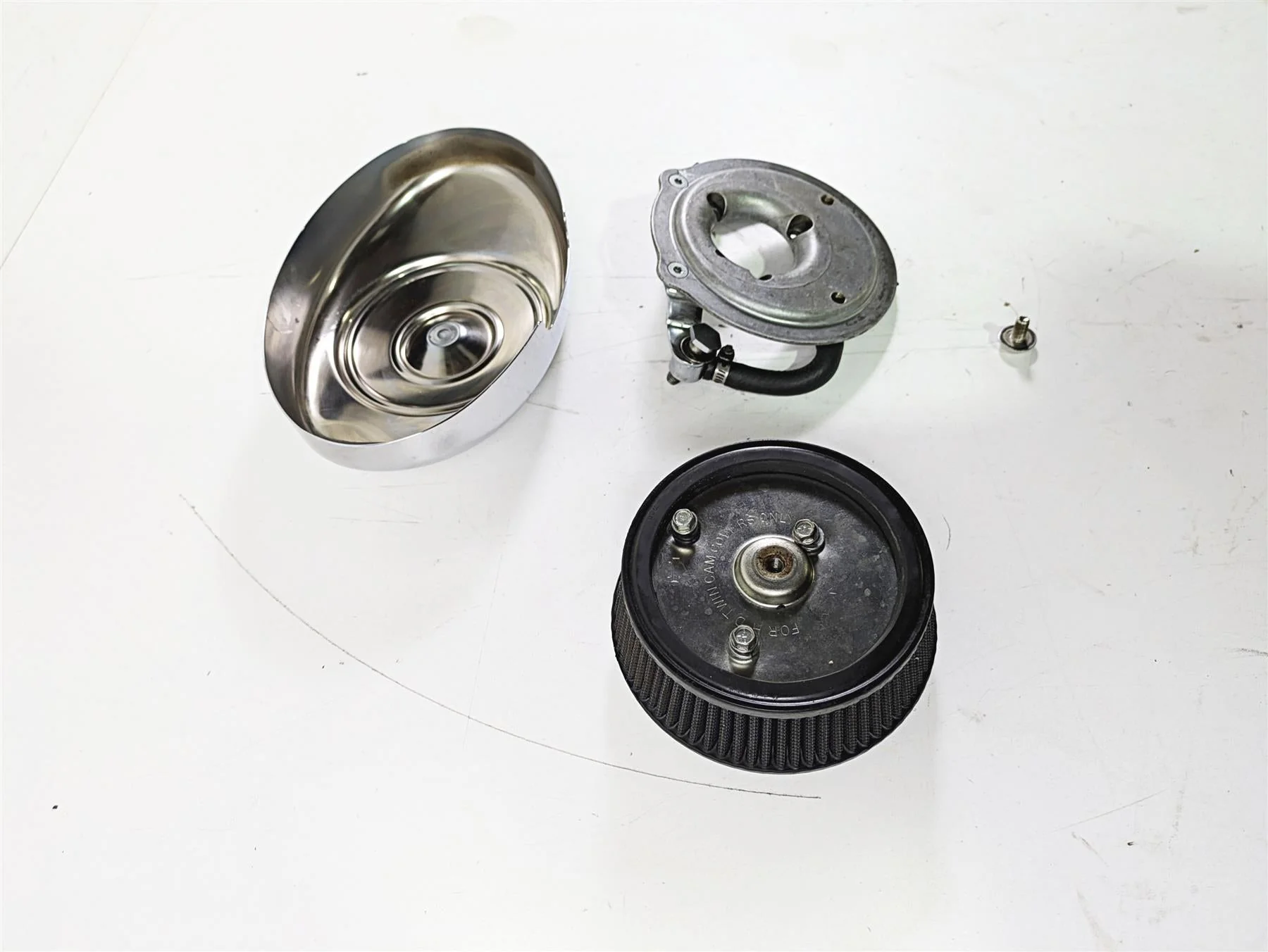 2002 Harley Dyna FXDL Low Rider Screamin Eagle Air Cleaner Filter -Read 29075-99 - Image 3