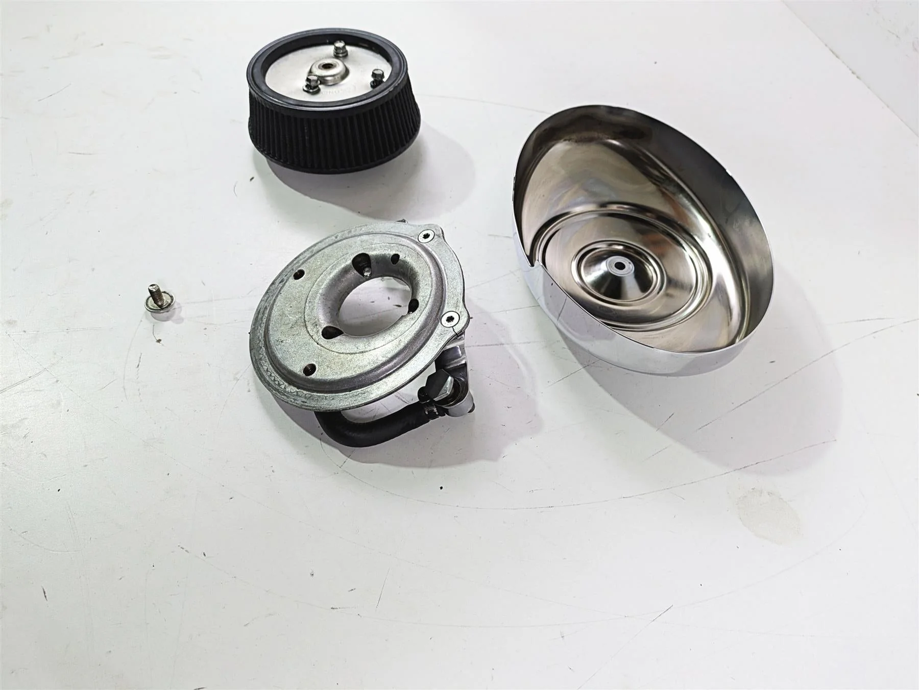 2002 Harley Dyna FXDL Low Rider Screamin Eagle Air Cleaner Filter -Read 29075-99 - Image 4