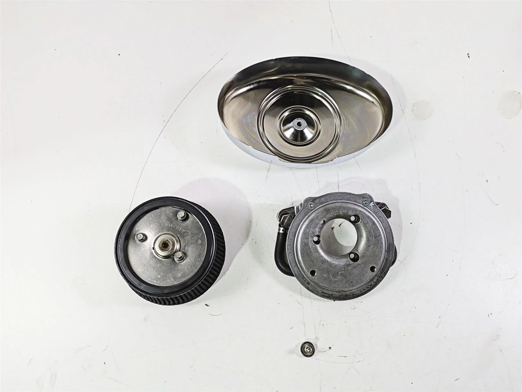 2002 Harley Dyna FXDL Low Rider Screamin Eagle Air Cleaner Filter -Read 29075-99 - Image 5