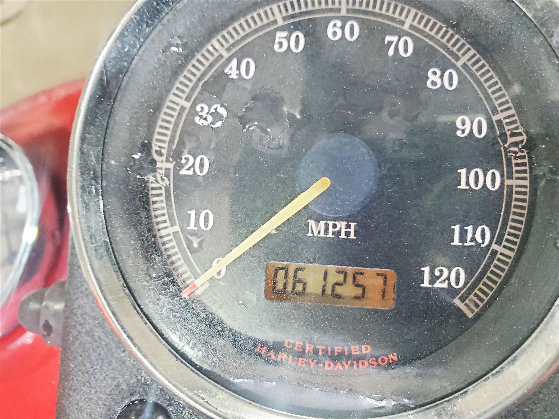 2002 Harley Dyna FXDL Low Rider Speedometer  Gauge Instrument 61K 67025-99A - Image 2
