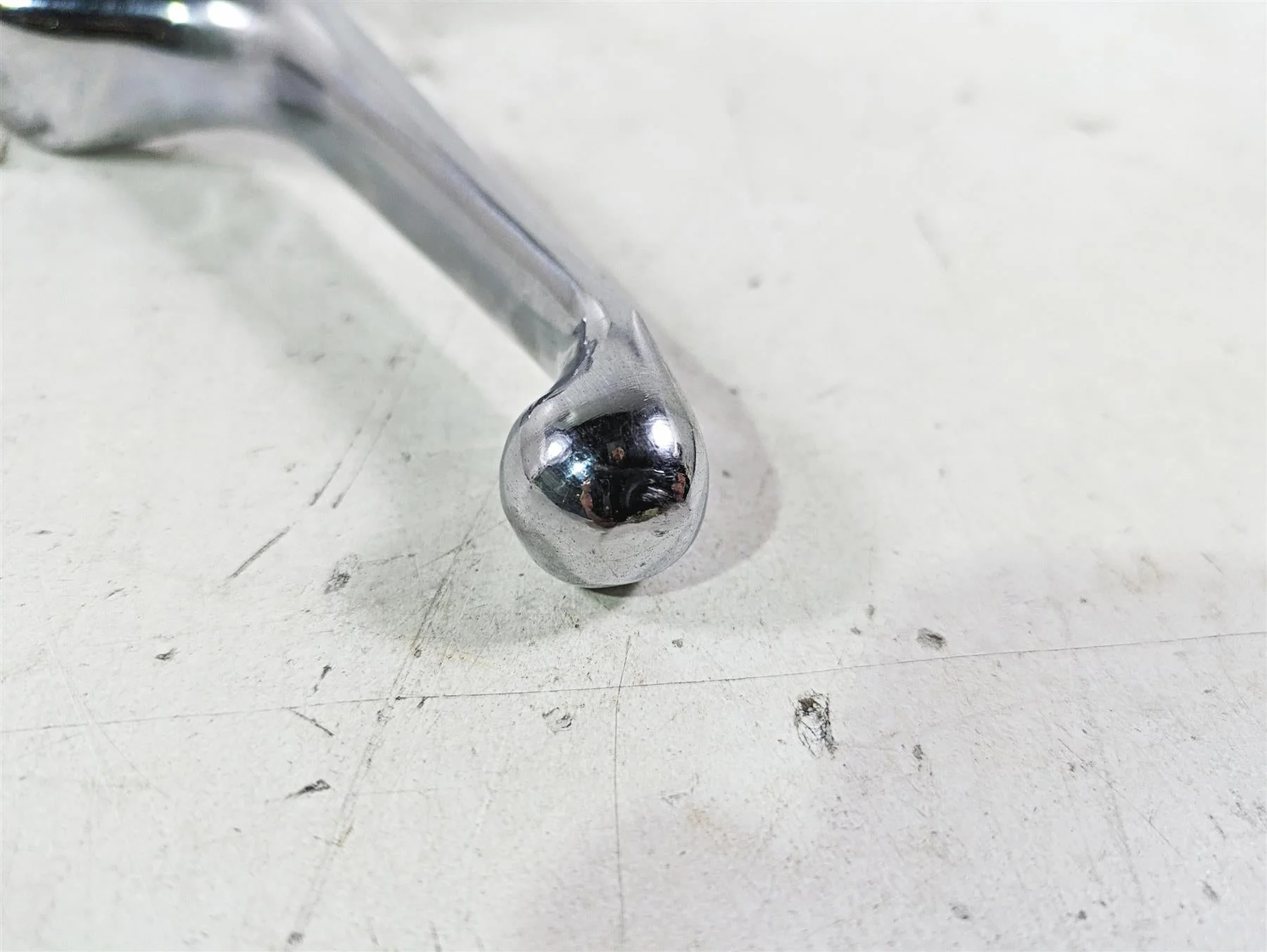 2002 Harley FLSTC Softail Heritage Chrome Clutch Perch & Lever 45015-96 - Image 3
