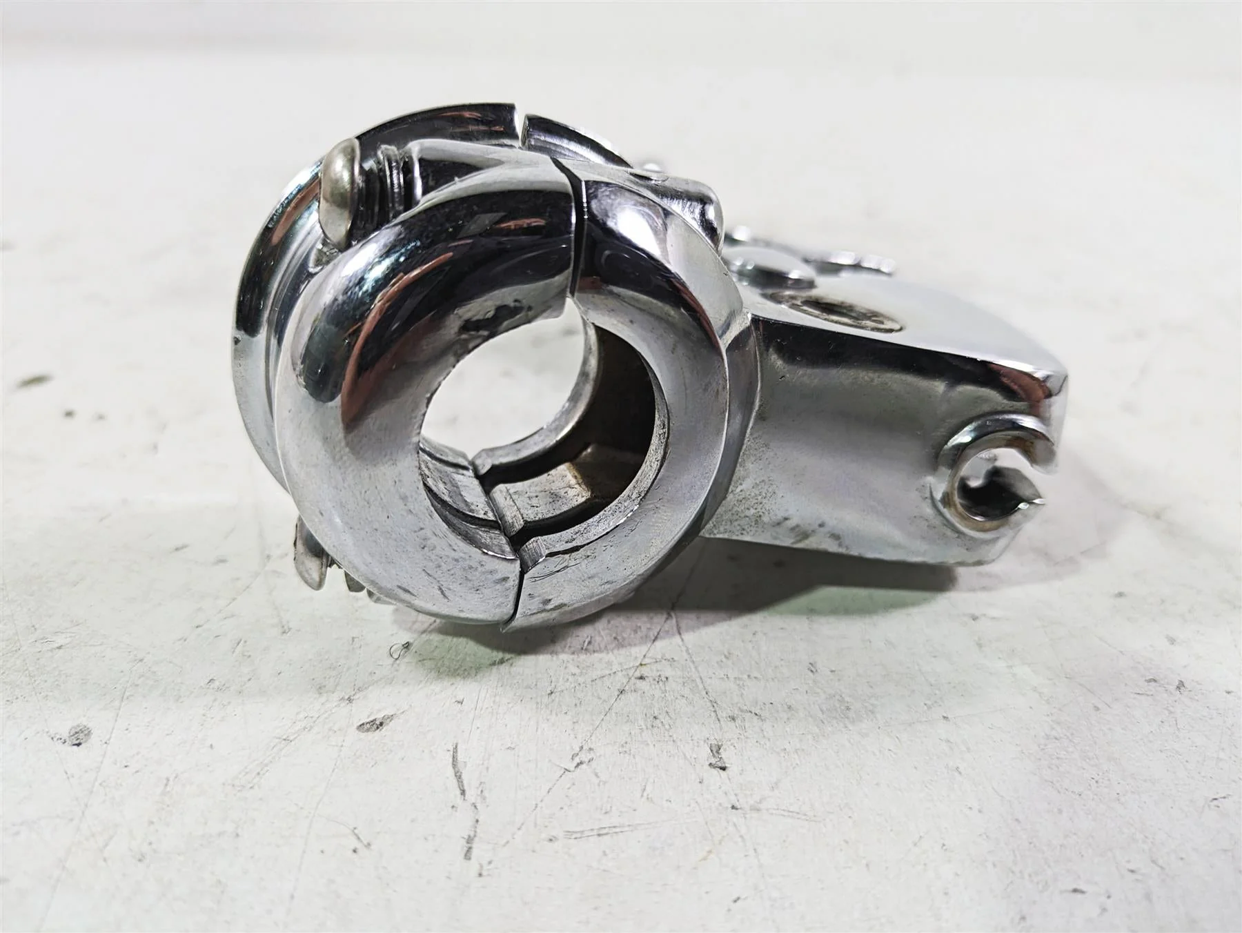 2002 Harley FLSTC Softail Heritage Chrome Clutch Perch & Lever 45015-96 - Image 7