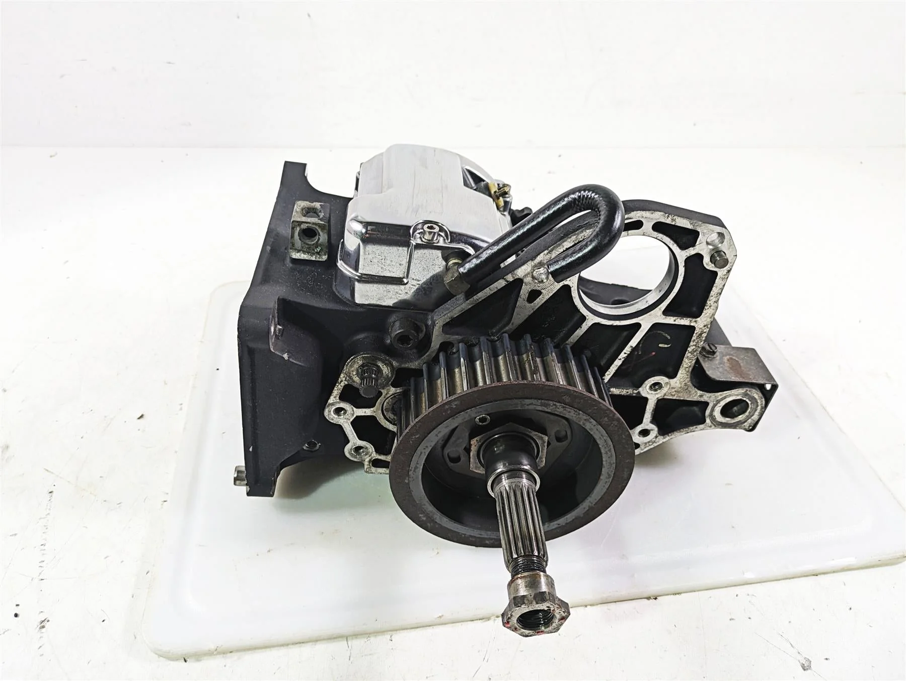 2002 Harley FLSTC Softail Heritage Classic 5-Sp Transmission Gear Box 34732-00A - Image 4