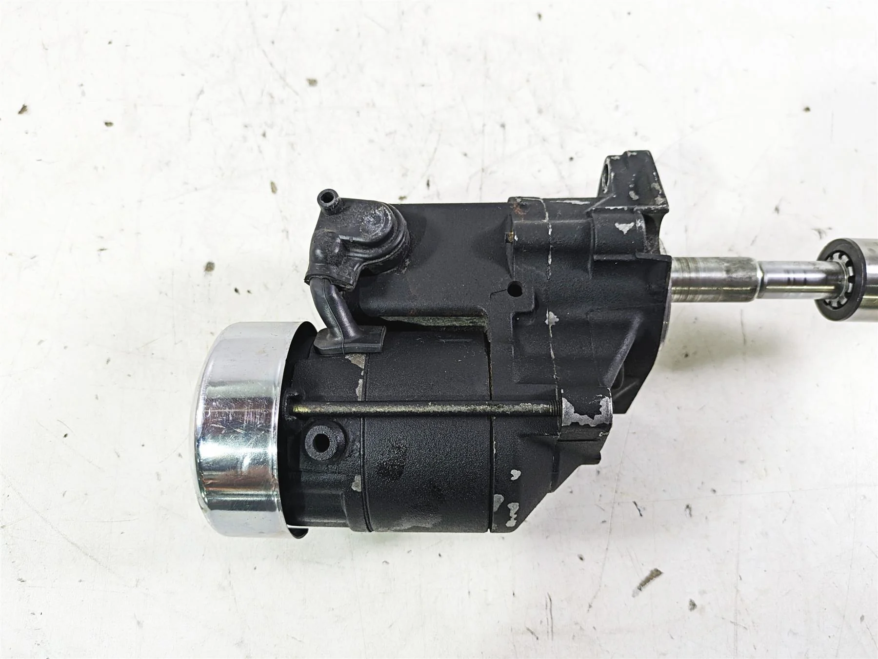 2002 Harley FLSTC Softail Heritage Classic Engine Starter Motor 31553-94B - Image 11