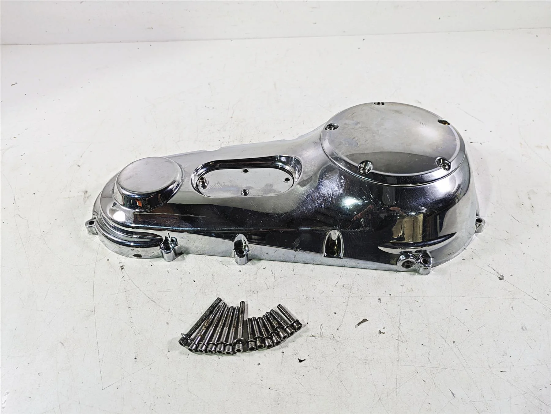 2002 Harley FLSTC Softail Heritage Classic Outer Primary Clutch Cover 60506-99