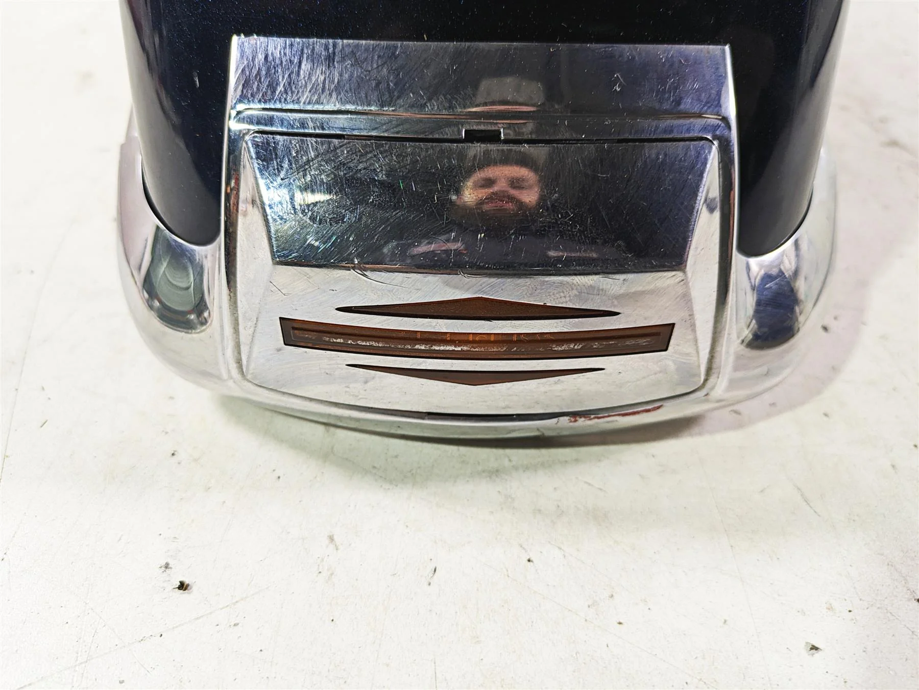 2002 Harley FLSTC Softail Heritage Front Fender -Dent 59129-86 59129-03 - Image 8