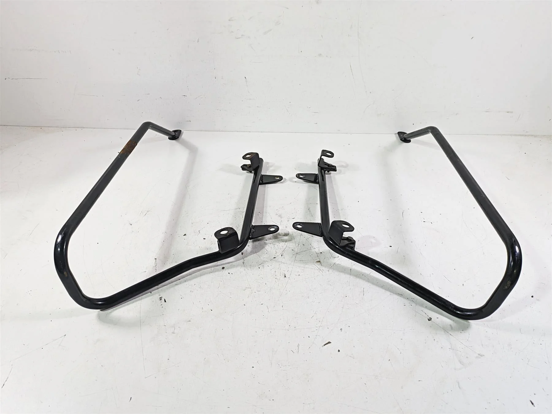 2002 Harley FLSTC Softail Heritage Hard Bag Saddlebag Rails Mount Set 86-13 - Image 2