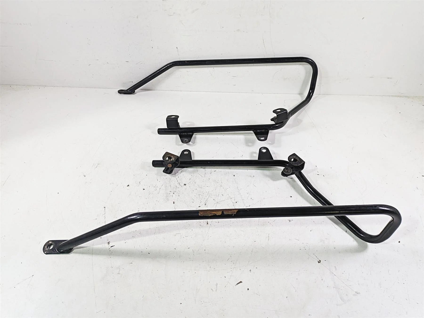 2002 Harley FLSTC Softail Heritage Hard Bag Saddlebag Rails Mount Set 86-13 - Image 5