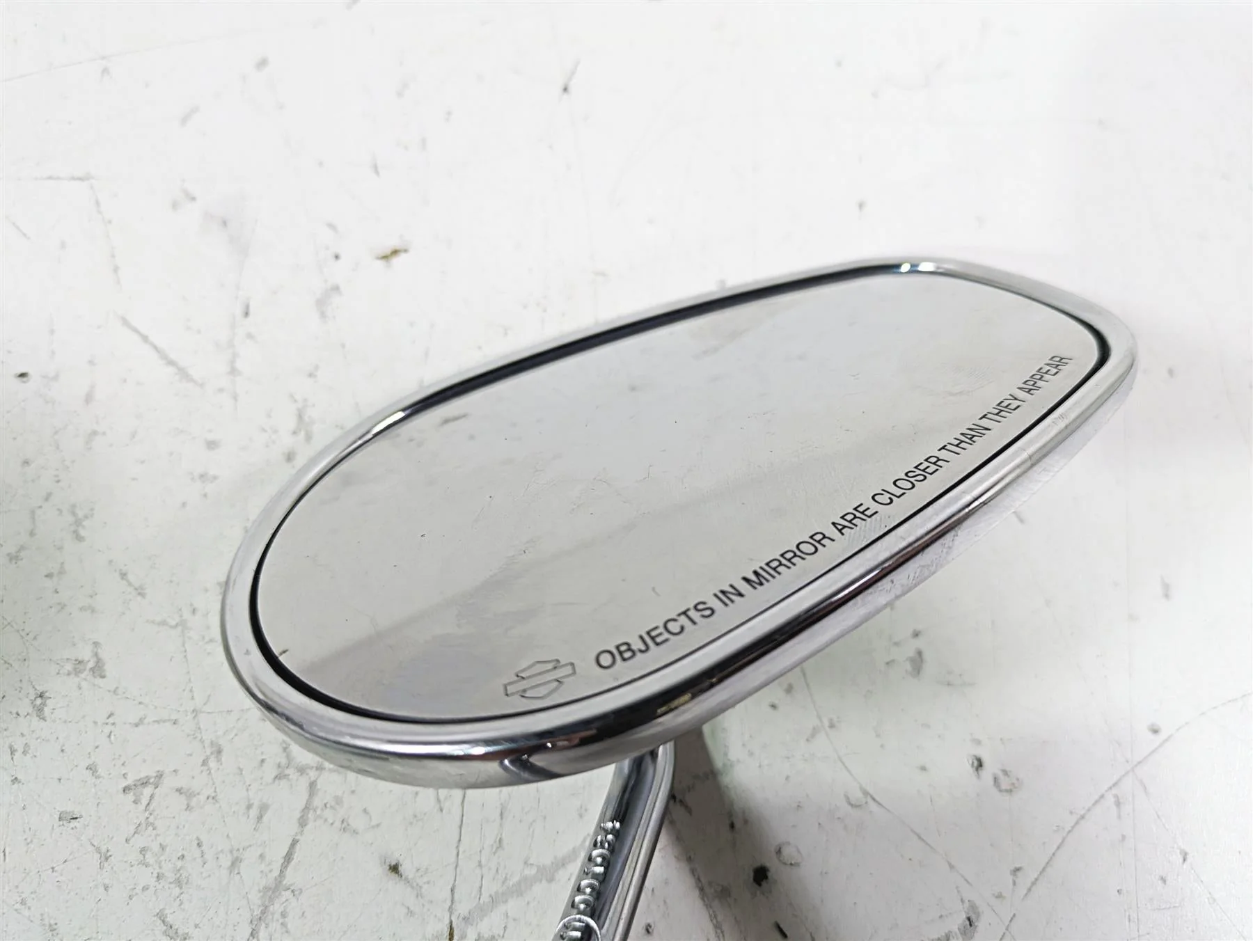 2002 Harley FLSTC Softail Heritage Rear View Mirror Set 91875-88A 91892-88A - Image 7