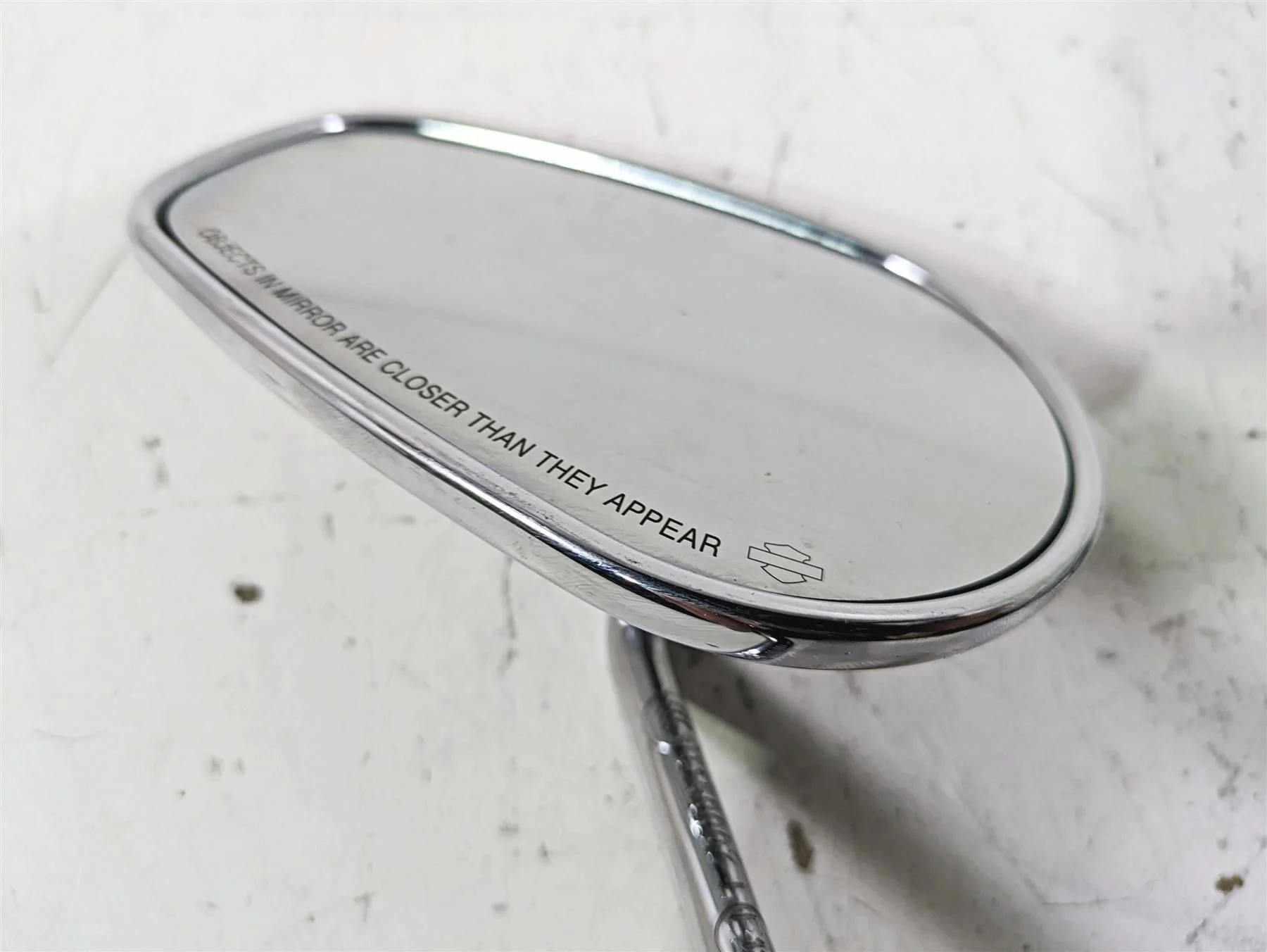2002 Harley FLSTC Softail Heritage Rear View Mirror Set 91875-88A 91892-88A - Image 8