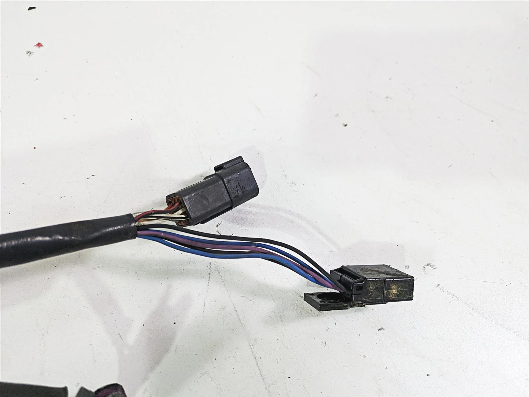 2002 Harley FLSTC Softail Heritage Wiring Harness Loom 0No Cuts 70216-01 - Image 4