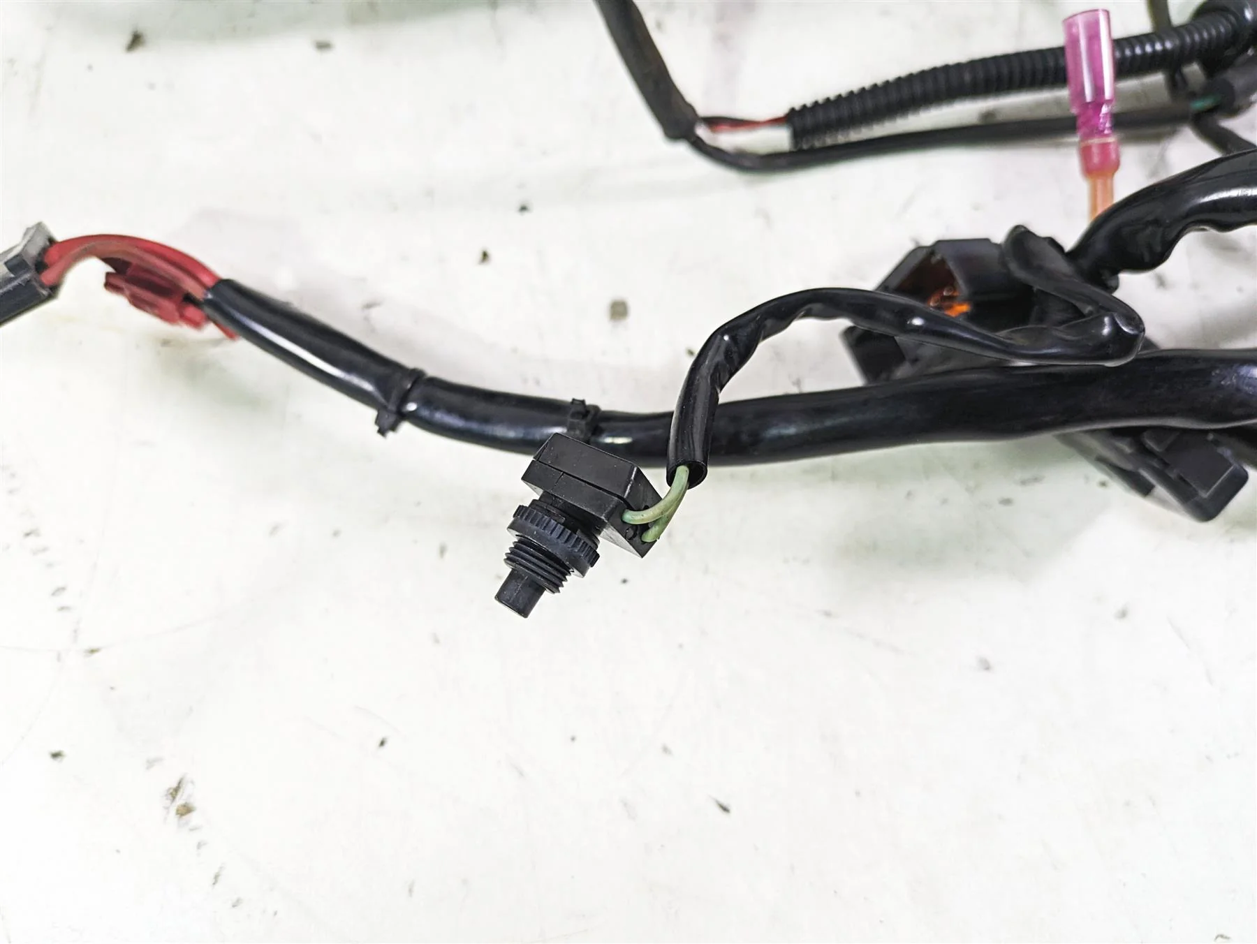 2002 Harley FLSTC Softail Heritage Wiring Harness Loom 0No Cuts 70216-01 - Image 5