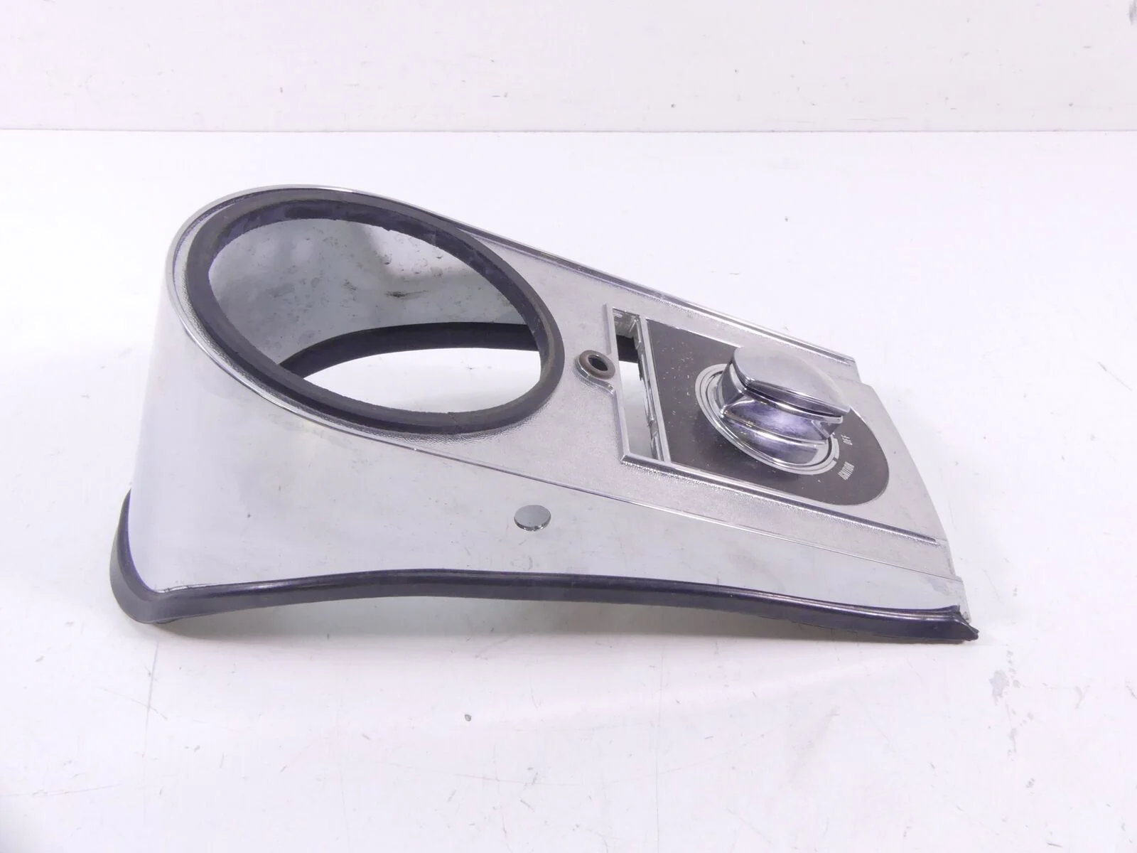 2002 Harley FLSTCI Softail Heritage Chrome Tank Dash Panel Cover Fairing 71273-0 - Image 2