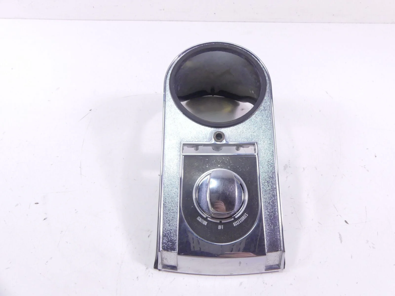 2002 Harley FLSTCI Softail Heritage Chrome Tank Dash Panel Cover Fairing 71273-0 - Image 3