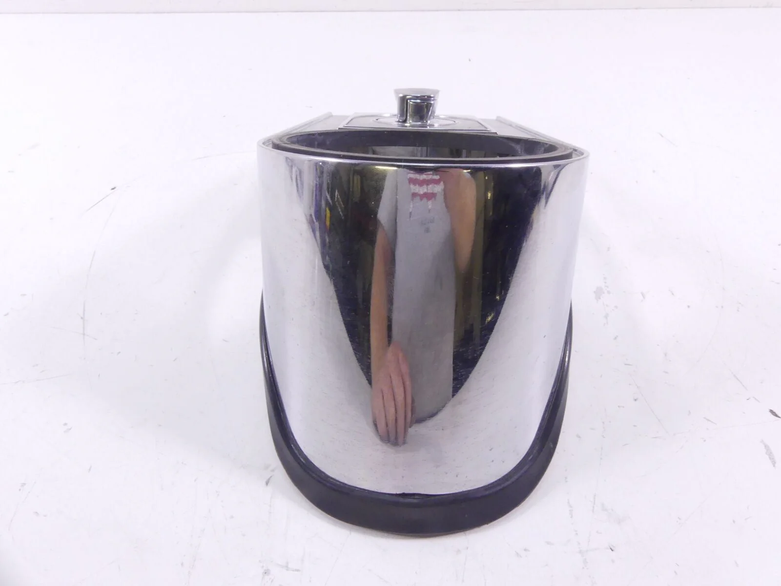 2002 Harley FLSTCI Softail Heritage Chrome Tank Dash Panel Cover Fairing 71273-0 - Image 4